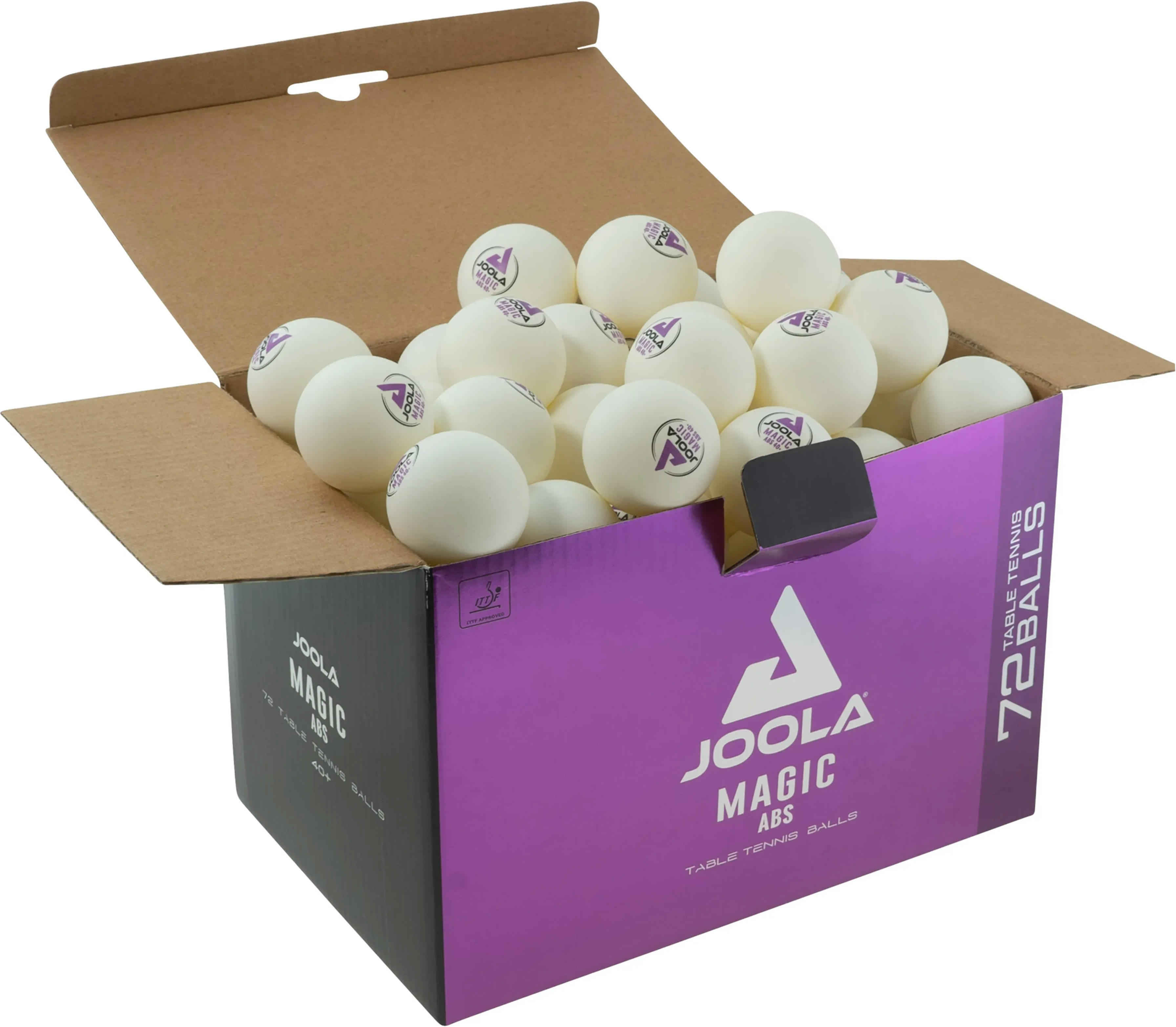 М'ячі для настільного тенісу Joola Magic ABS 40+ White 72шт (44216)фото4