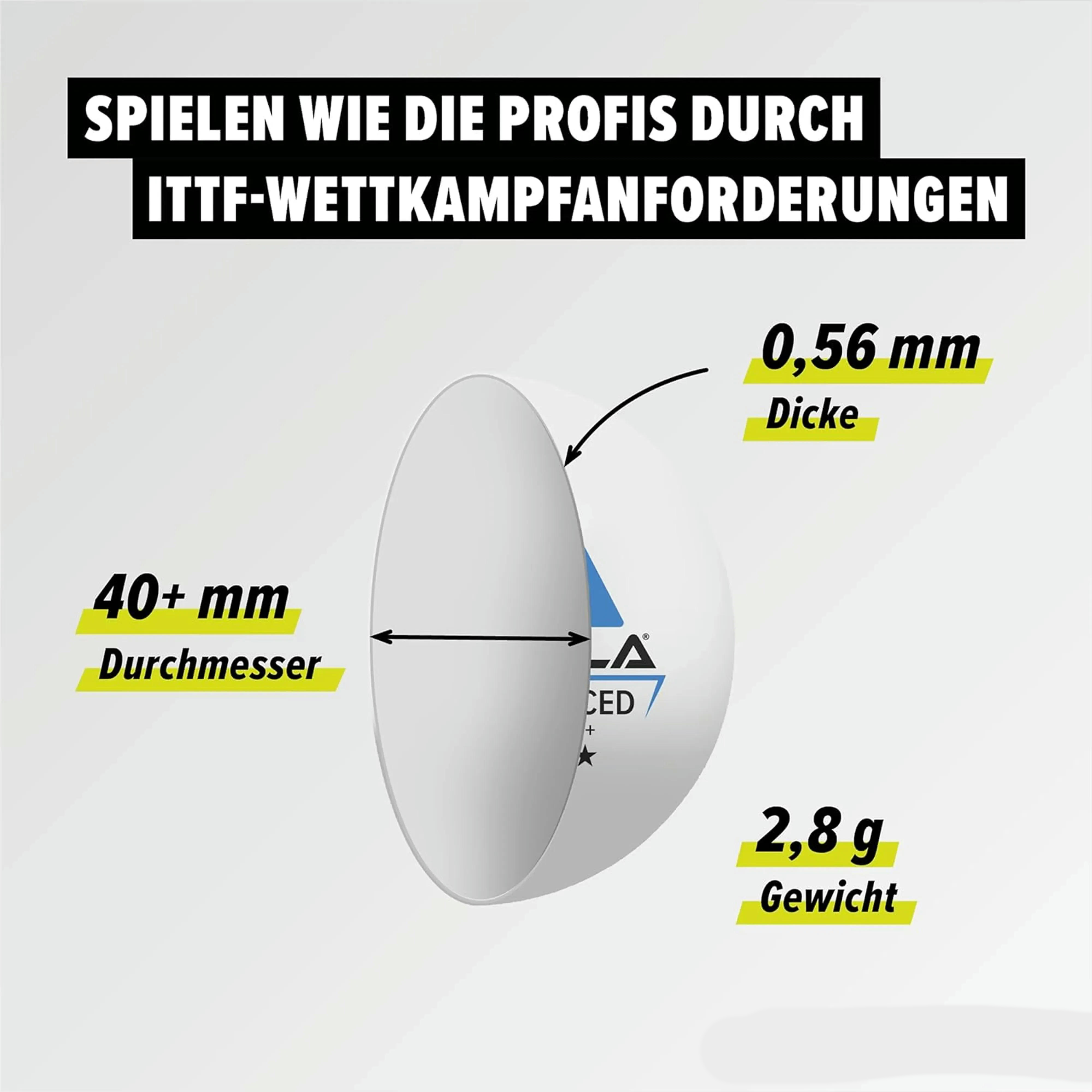 М'ячі для настільного тенісу Joola Outdoor ball 6шт (42181)фото3