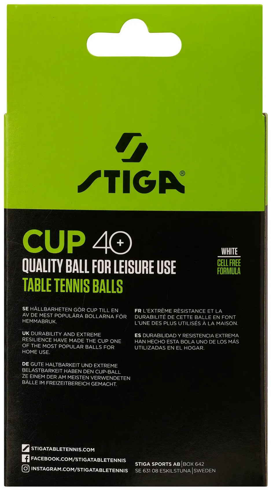 М'ячі для настільного тенісу Stiga Cup ABS 12шт (1110-2510-12)фото3