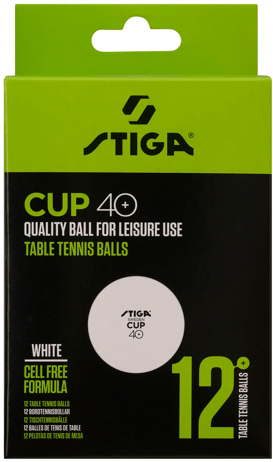 М'ячі для настільного тенісу Stiga Cup ABS 12шт (1110-2510-12)фото