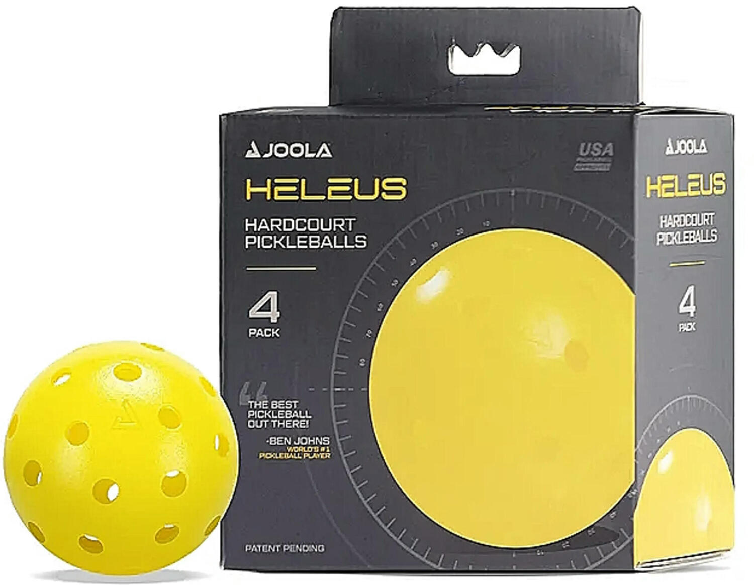 М'ячі для піклболу Joola Heleus 4шт (18826)фото