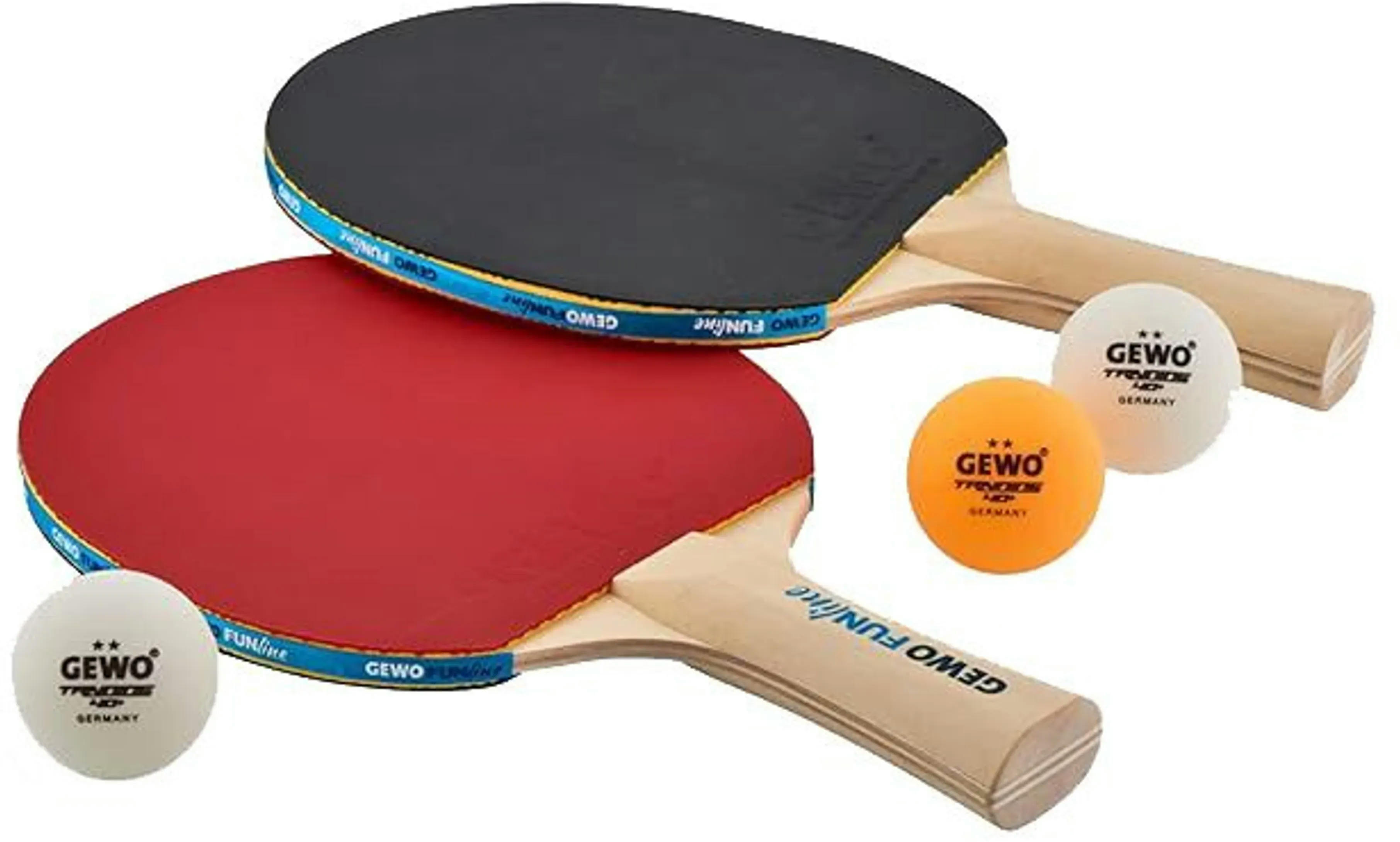 Набор для настольного тенниса Gewo Double-Fun 2 ракетки 3 мячика (96960000) фото 5