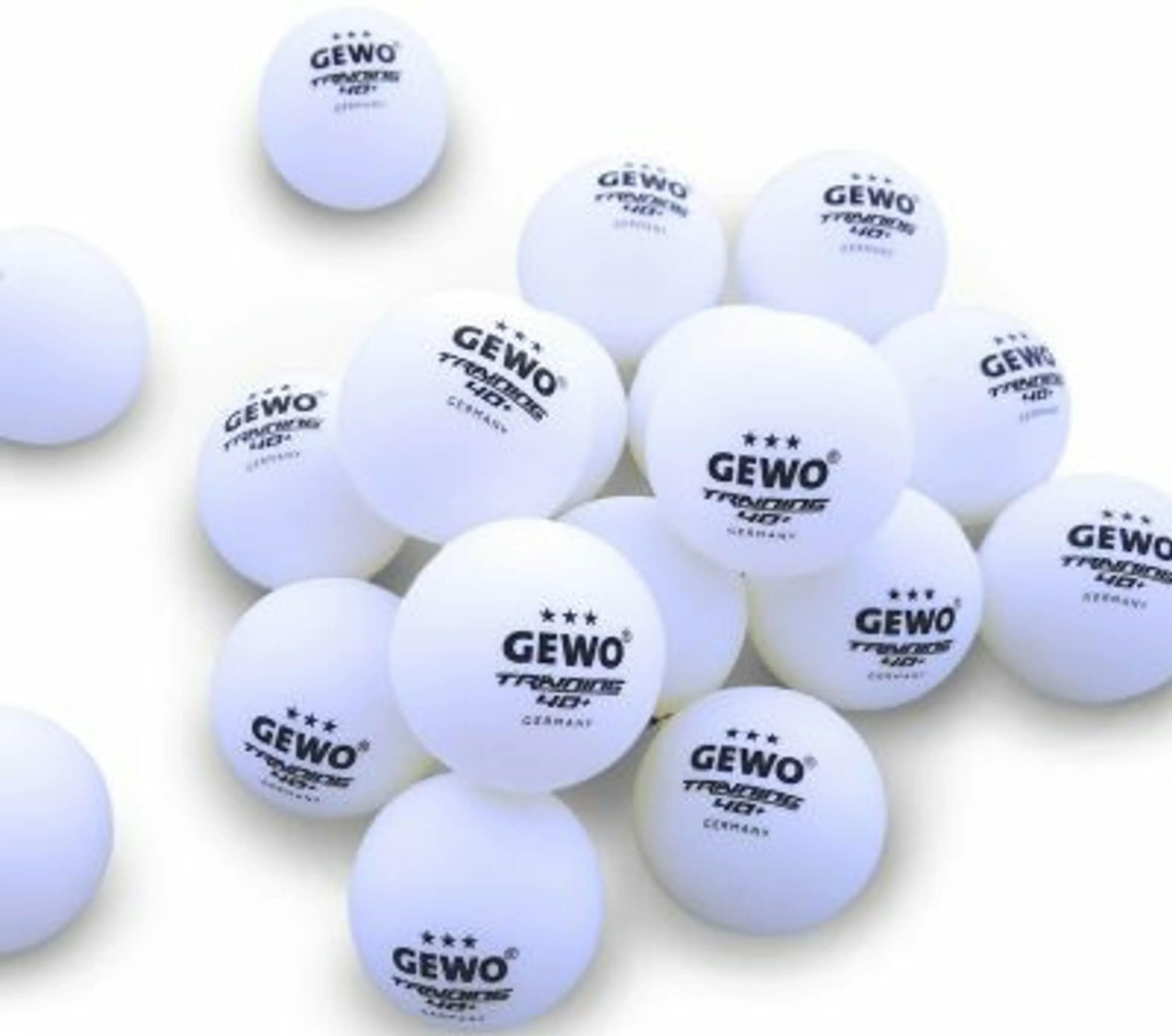М'ячі для настільного тенісу Gewo Trainingsball 40+ 6шт (85921200)фото