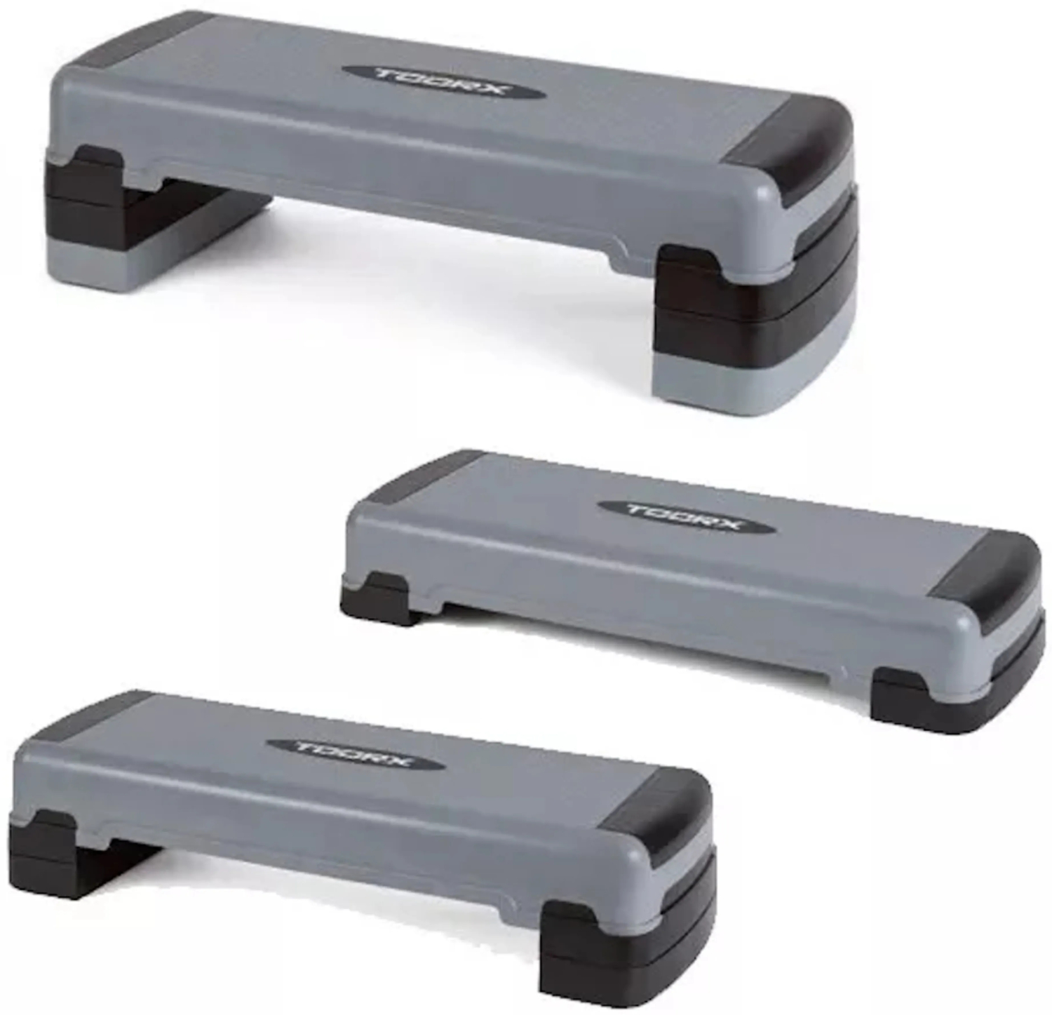 Степ платформа Toorx Advance 3-ступінчаста 90х32,5х15-20-25 см (AHF-002)фото