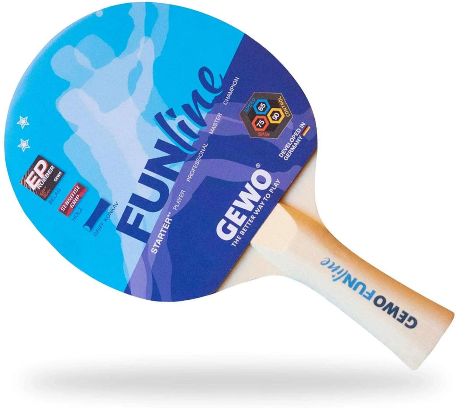 Ракетка для настільного тенісу Gewo Fun FL (96950000)фото