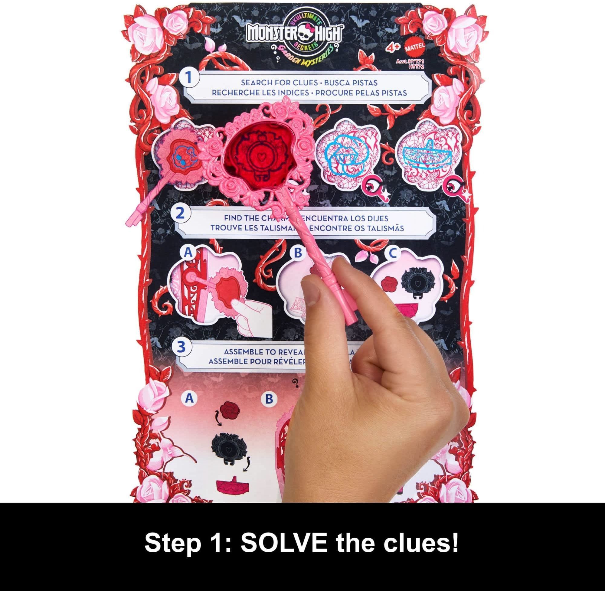 Набор-сюрприз Monster High "Ужас-секреты Дракулауры" серии "Цвет и тьма" (HYT72) фото 