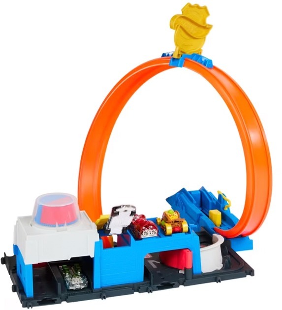 Игровой набор Hot Wheels "Суперполицейский участок" (JBM71) фото 3