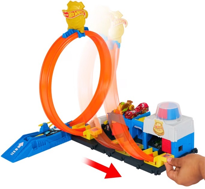 Игровой набор Hot Wheels "Суперполицейский участок" (JBM71) фото 4