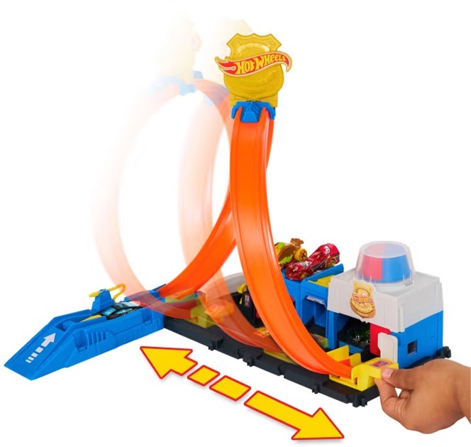 Игровой набор Hot Wheels "Суперполицейский участок" (JBM71) фото 5