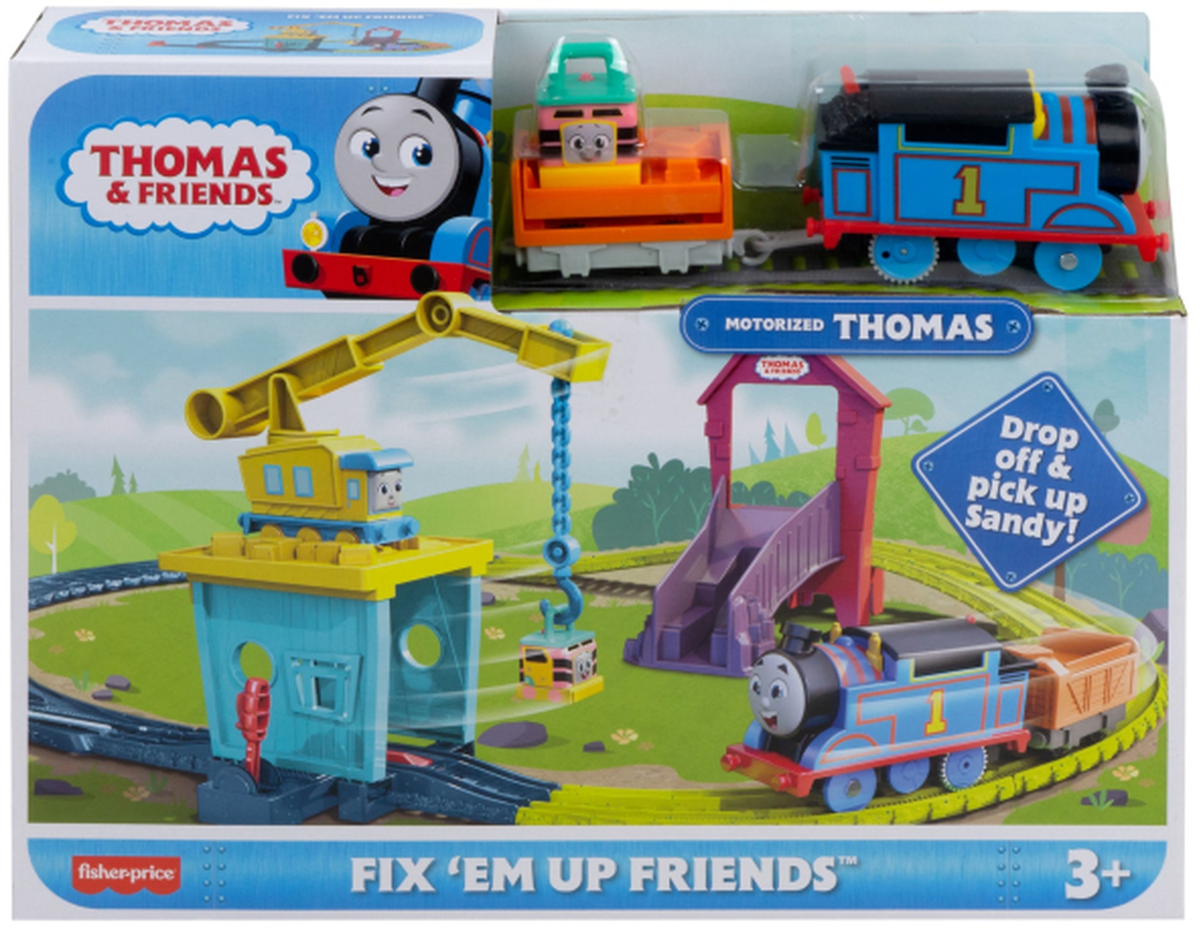 Моторизованный игровой набор Thomas and Friends "Карли и Сэнди" (HDY58) фото 