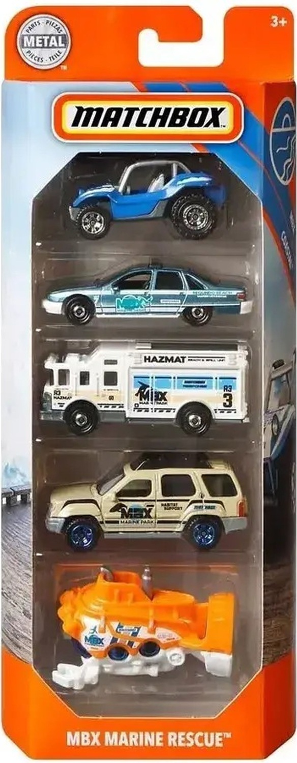 Подарочный набор Matchbox автомобилей новый (5 шт.) (C1817) фото