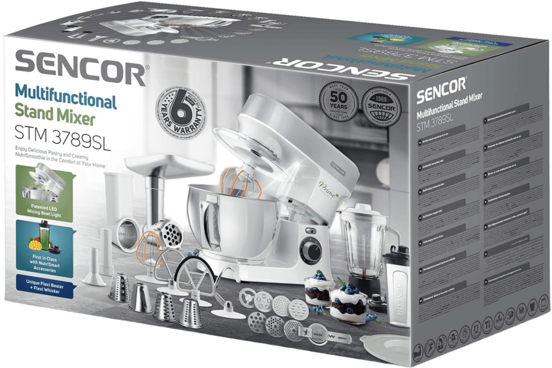 Кухонная машина Sencor STM3789SL фото 