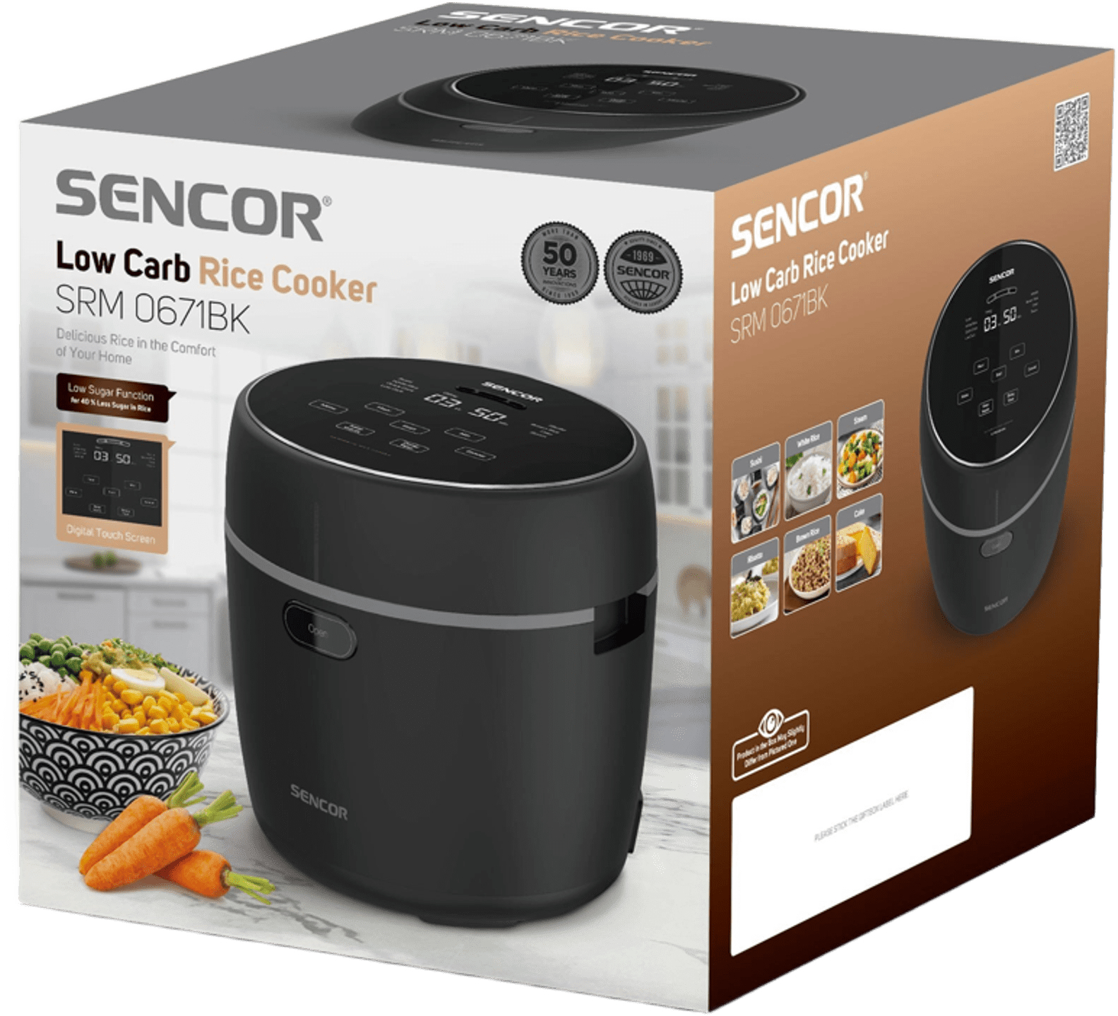 Рисоварка Sencor SRM0671BKфото