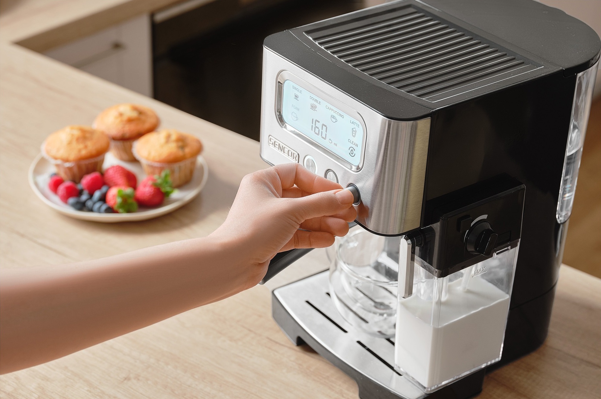 Кавоварка Sencor SES4090SSфото