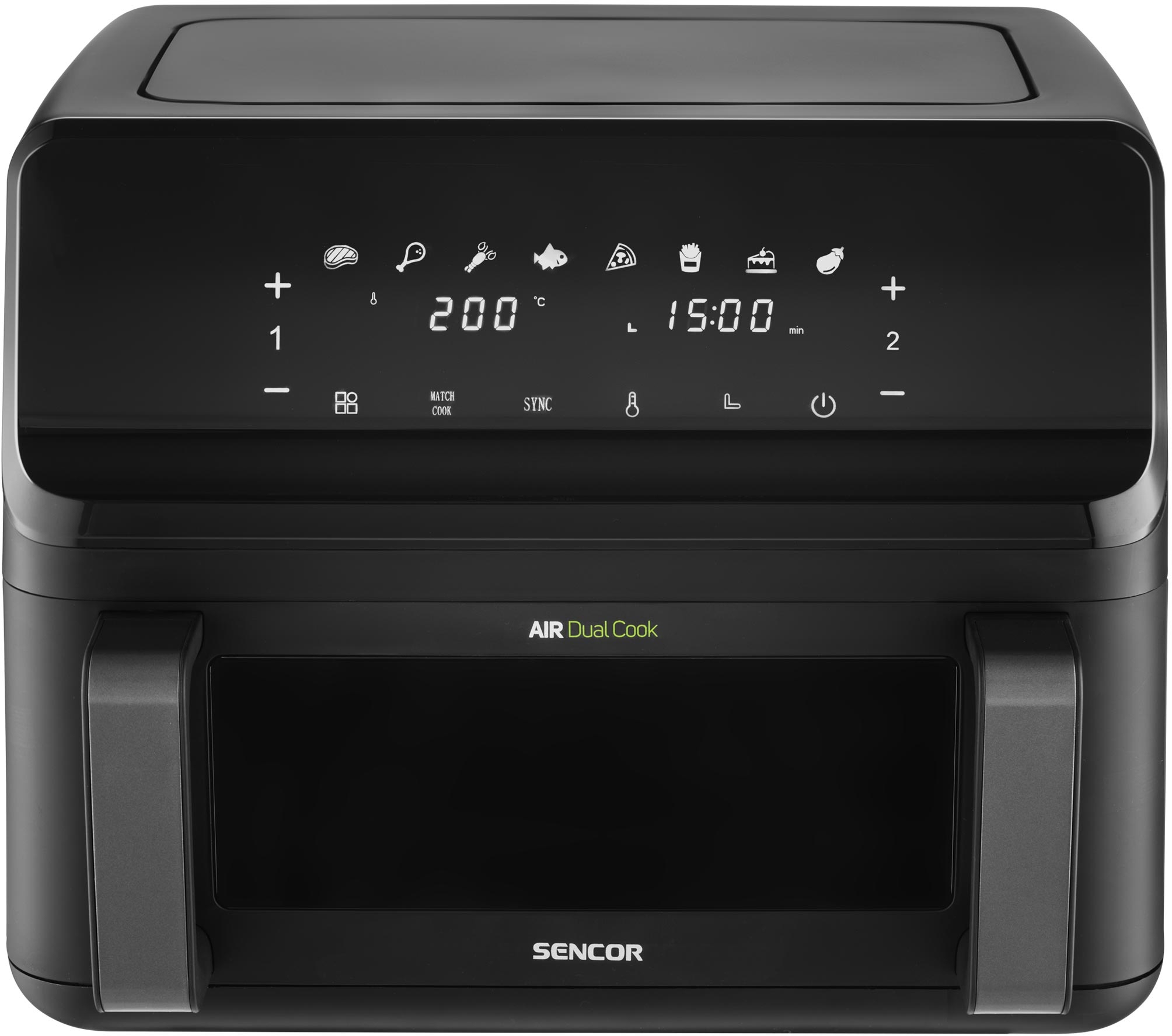 Мультипіч Sencor Dual Vita Fryer SFR9650BKфото2