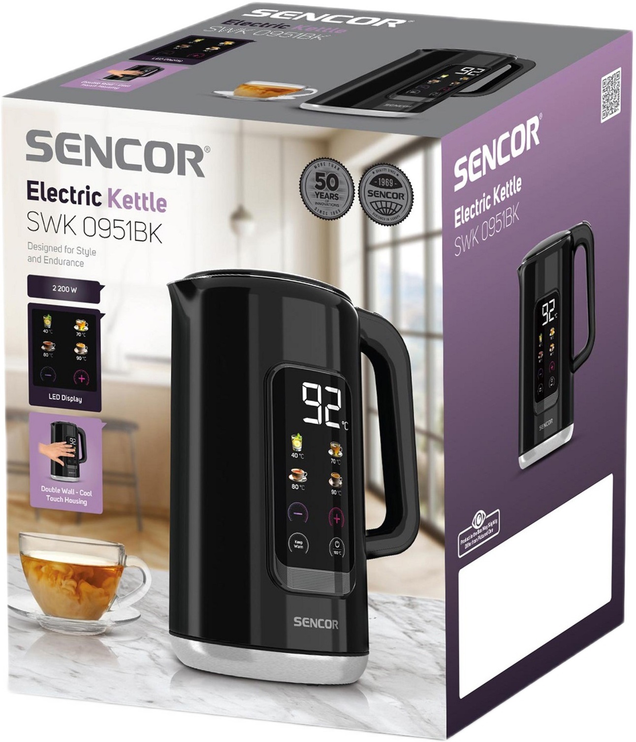 Электрочайник Sencor SWK0951BK фото 8
