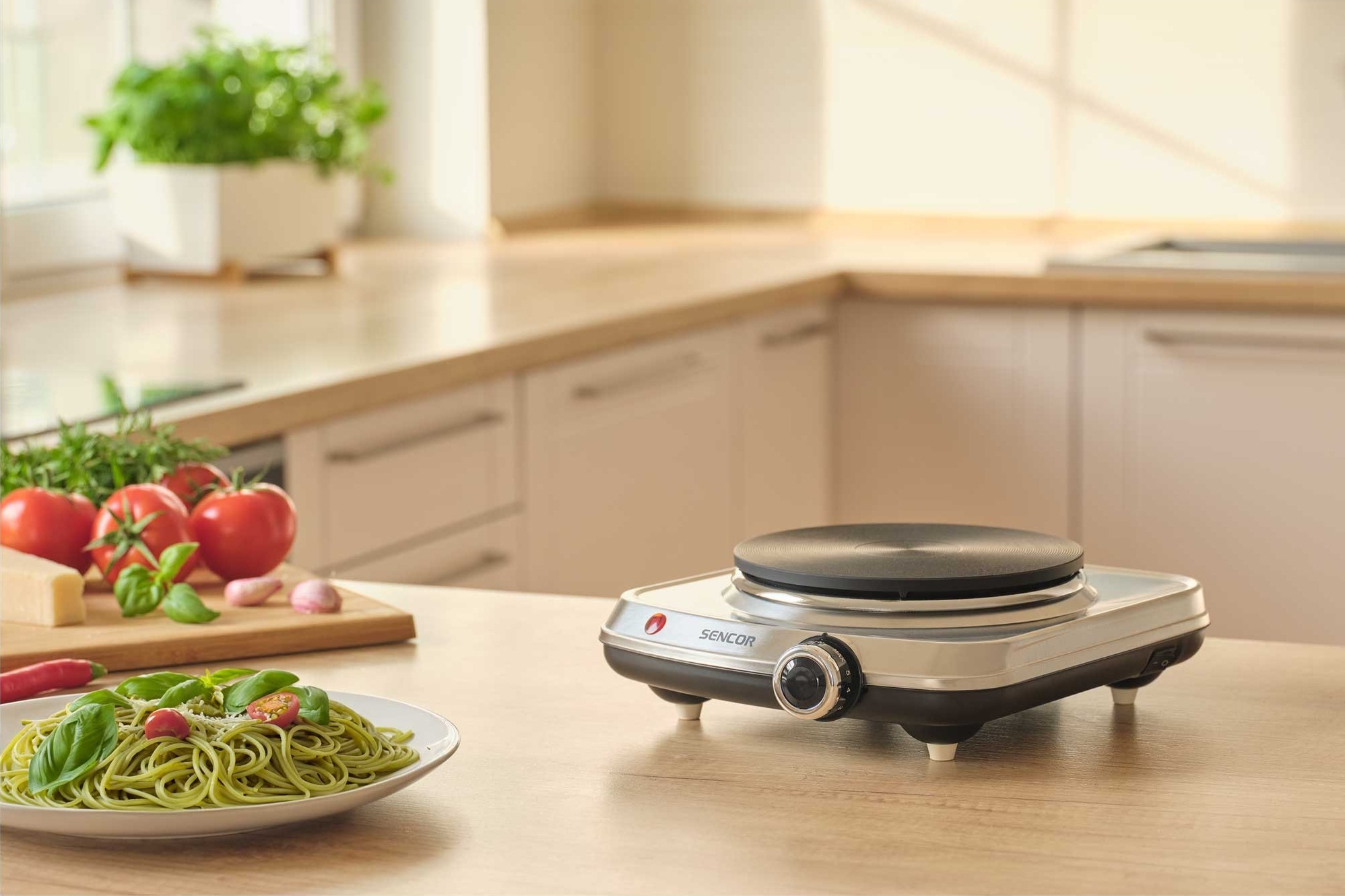 Плитка настільна електрична Sencor SCP1506SSфото