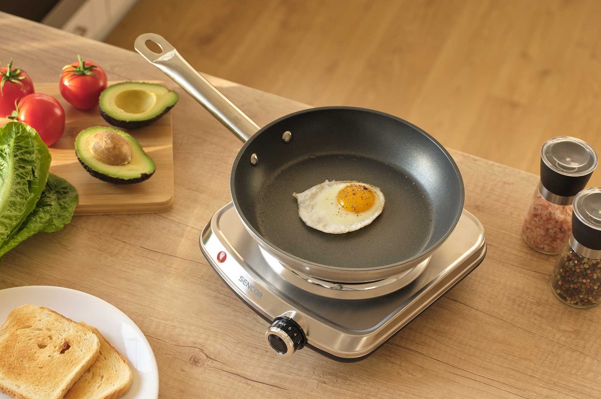 Плитка настільна електрична Sencor SCP1506SSфото