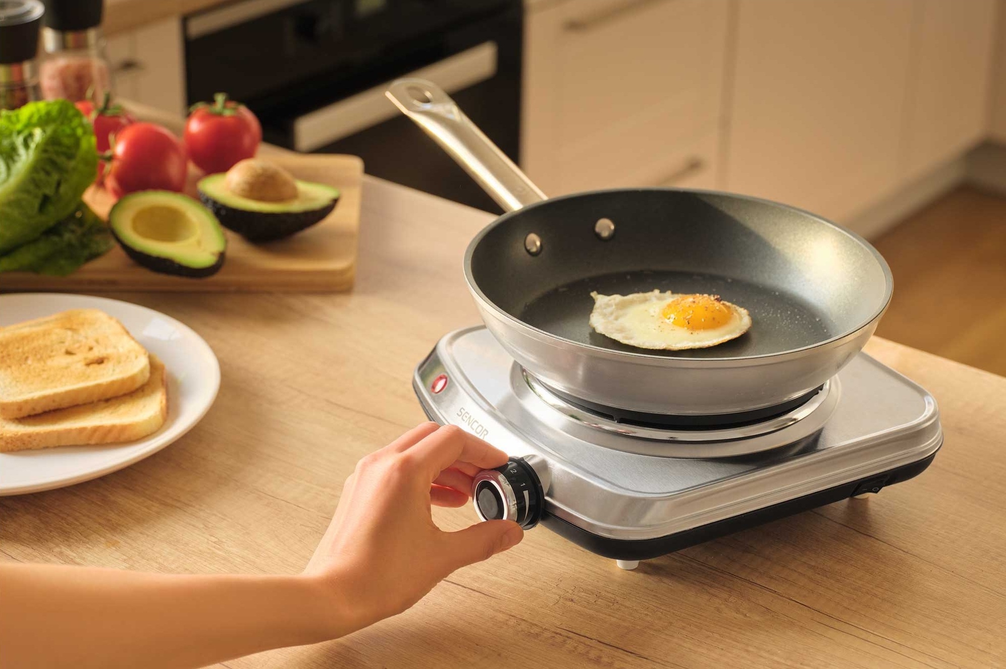 Плитка настільна електрична Sencor SCP1506SSфото