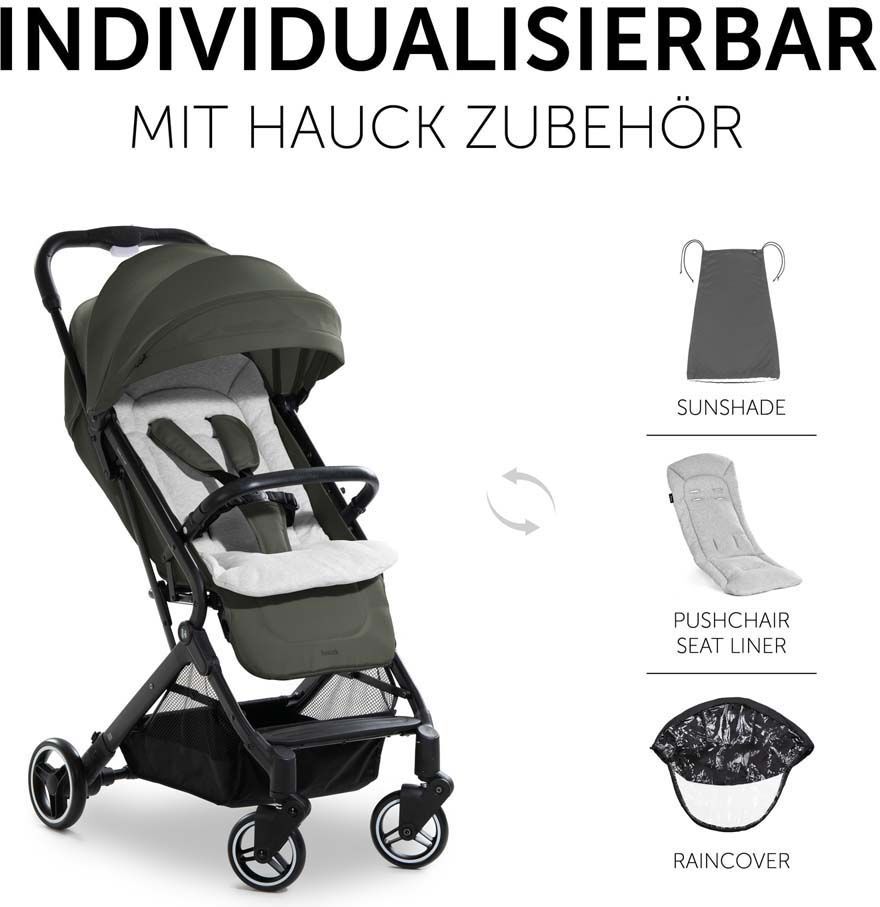 Коляска прогулянкова Hauck Travel N Care Dark Olive (16017-6)фото4
