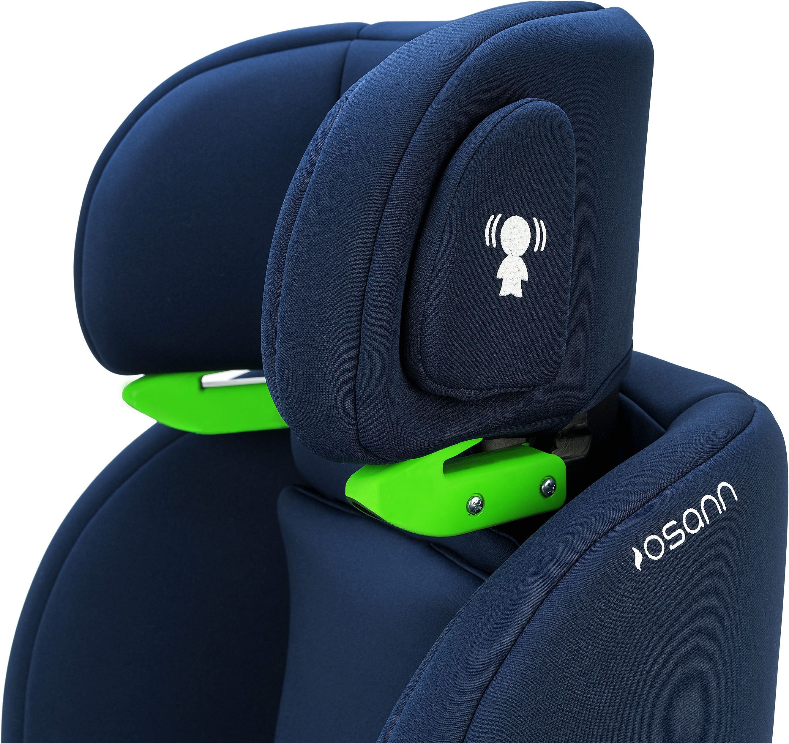 Автокрісло Osann Flux Isofix i-Size Navy Melange (102-285-249)фото16
