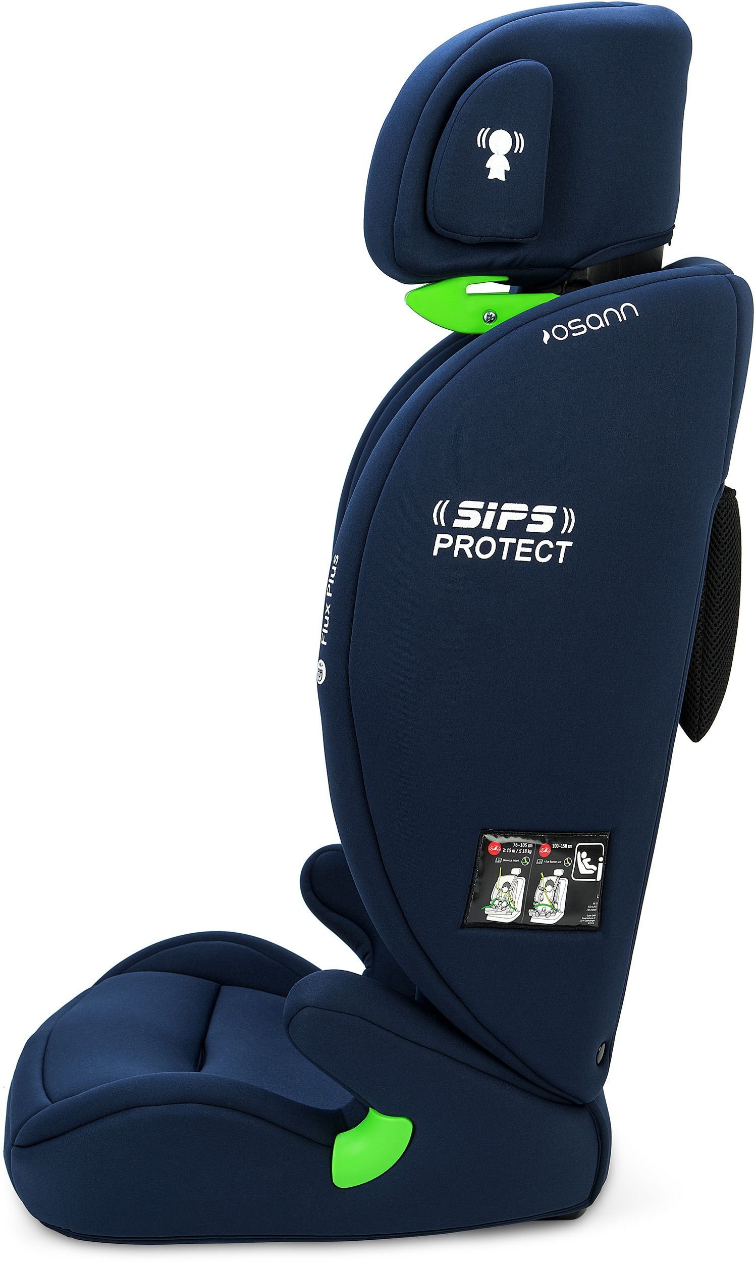 Автокрісло Osann Flux Isofix i-Size Navy Melange (102-285-249)фото15