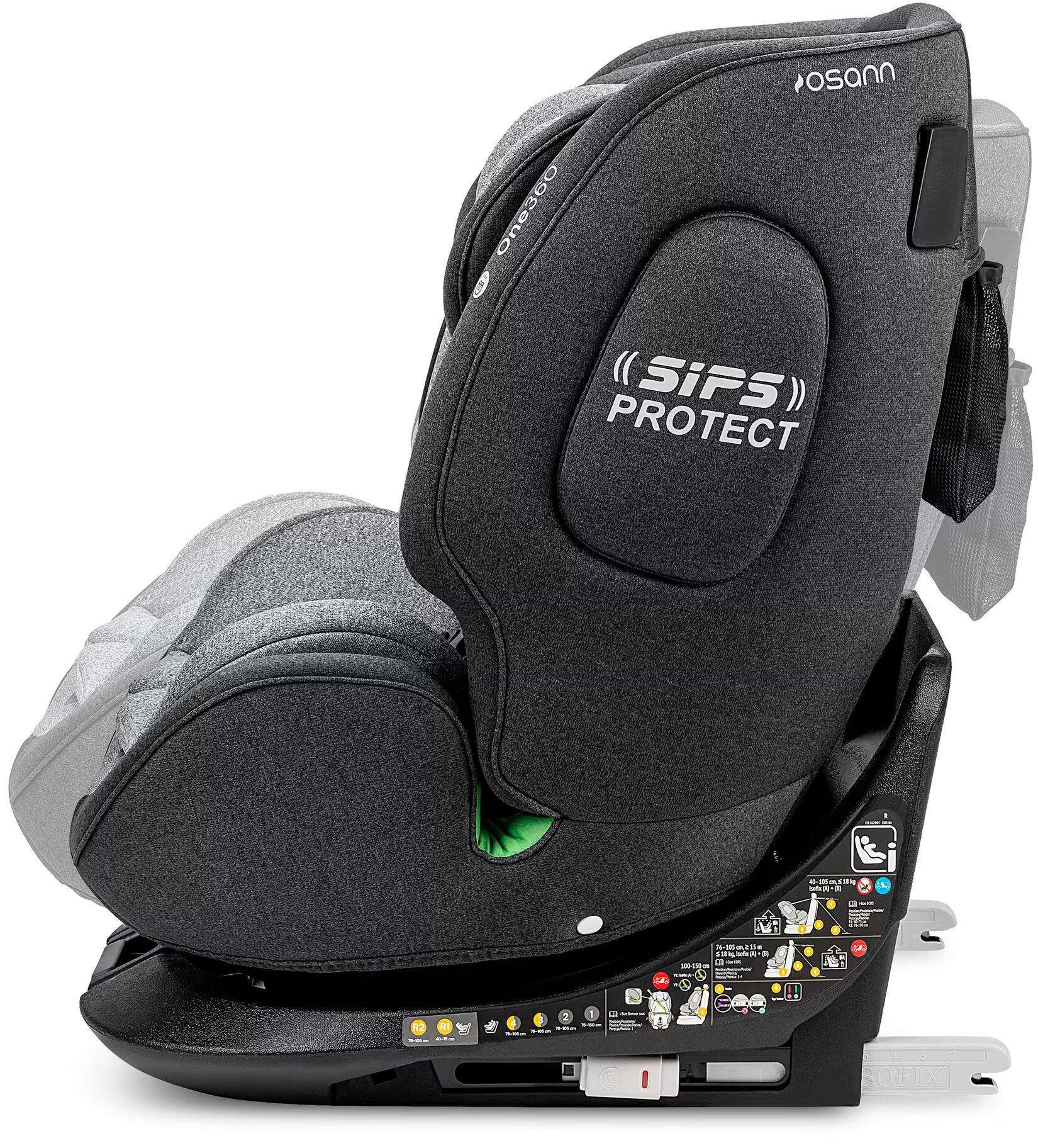 Автокресло Osann One360 i-Size Universe Grey (108-301-252) фото 