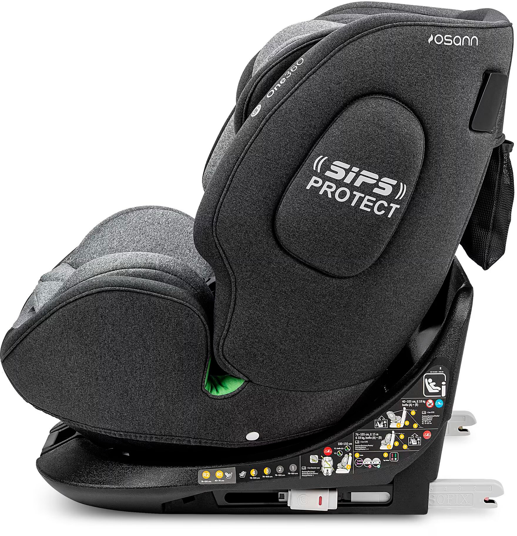 Автокресло Osann One360 i-Size Universe Grey (108-301-252) фото 