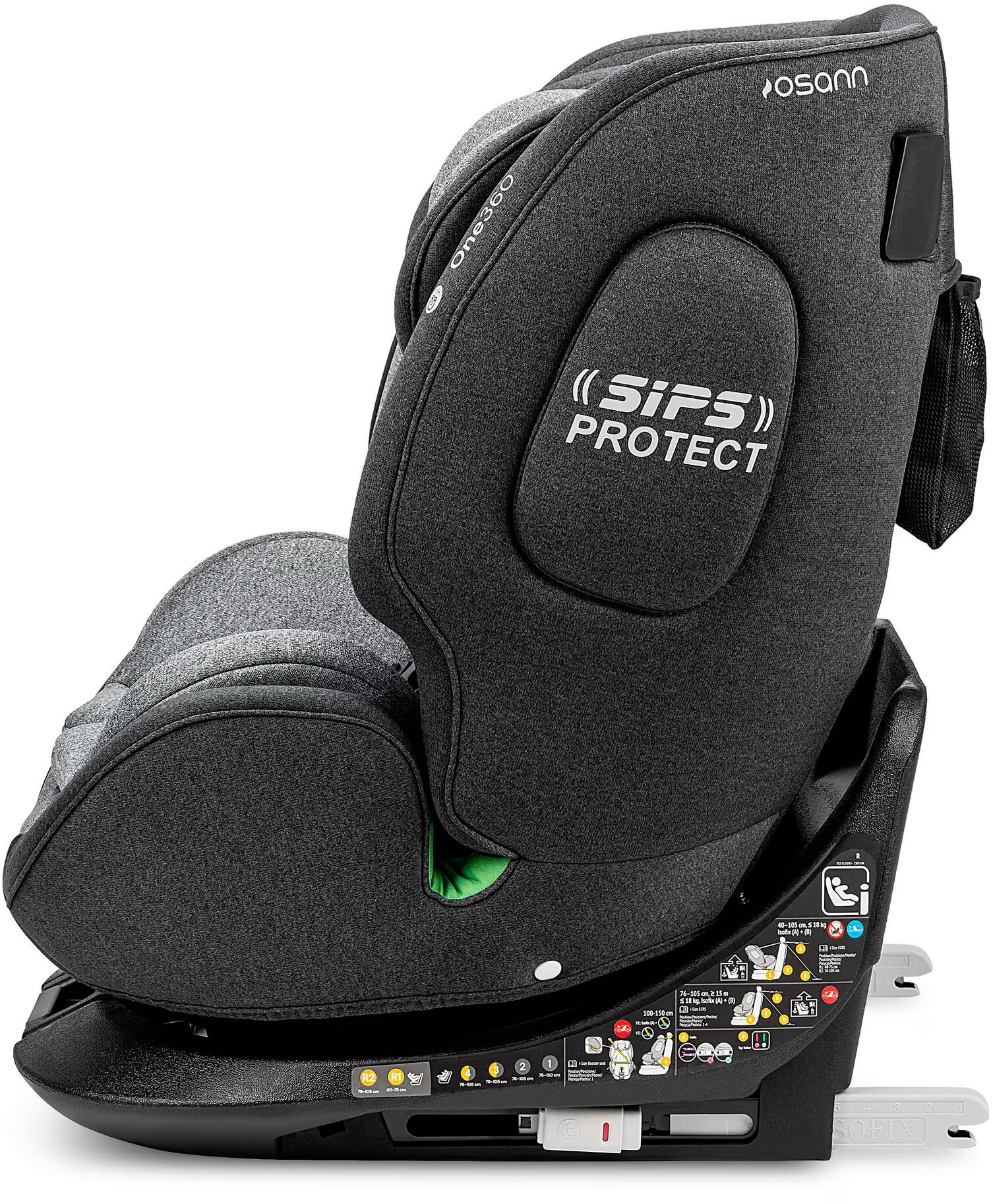 Автокресло Osann One360 i-Size Universe Grey (108-301-252) фото 