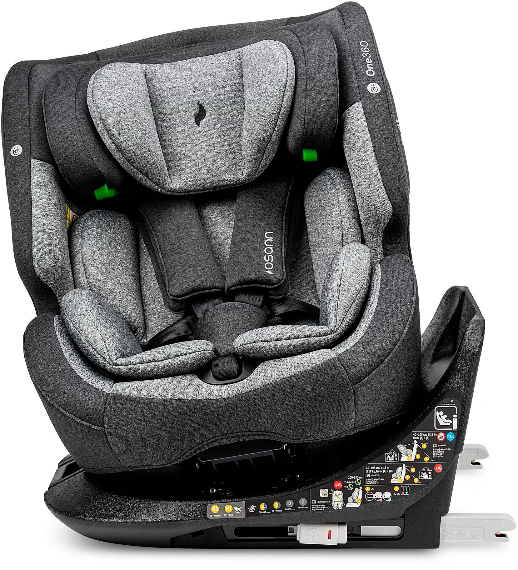 Автокресло Osann One360 i-Size Universe Grey (108-301-252) фото 