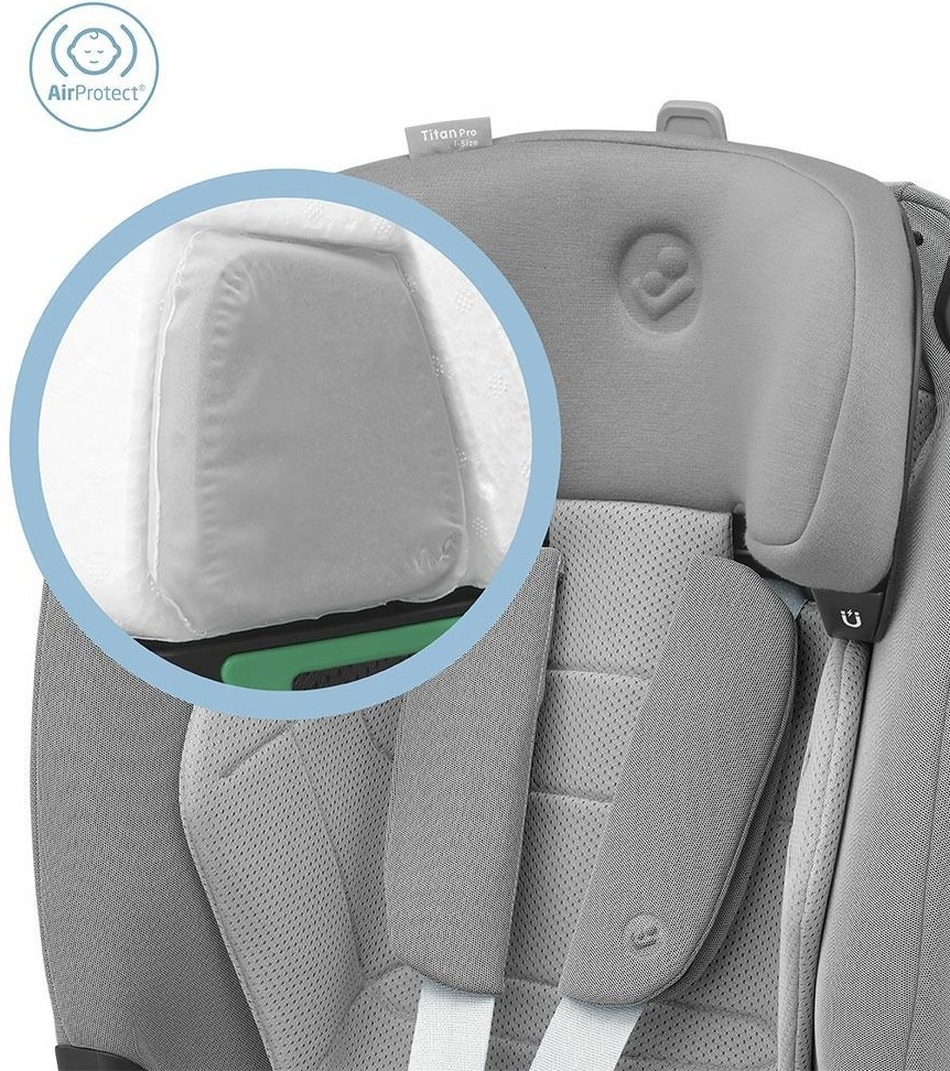 Автокрісло Maxi-Cosi Titan Pro 2 i-Size Authentic Grey (8618510112)фото