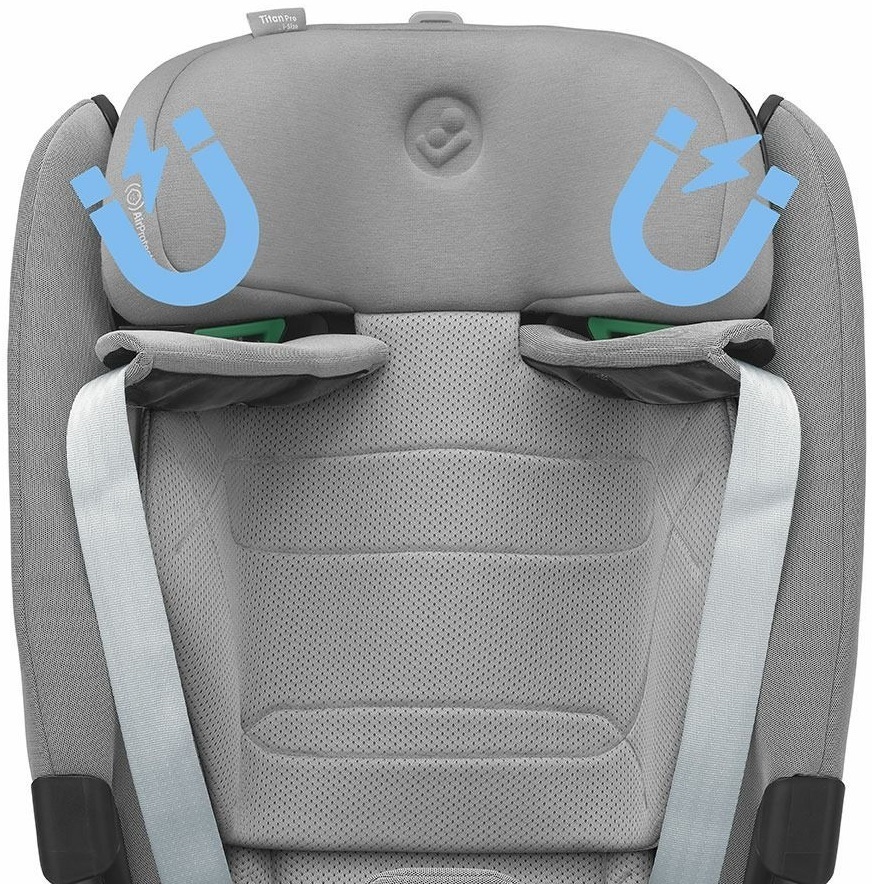 Автокрісло Maxi-Cosi Titan Pro 2 i-Size Authentic Grey (8618510112)фото