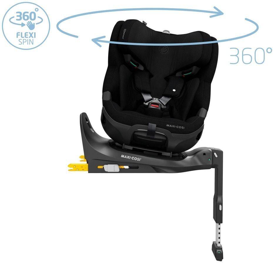 Автокрісло Maxi-Cosi Emerald 360 Pro Authentic Black (8621671110)фото