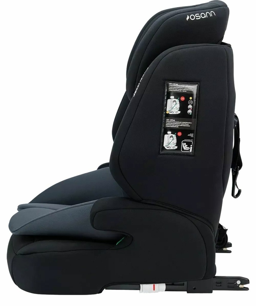 Автокрісло Osann Jazzi Isofix i-Size Nero (ec102-287-194)фото