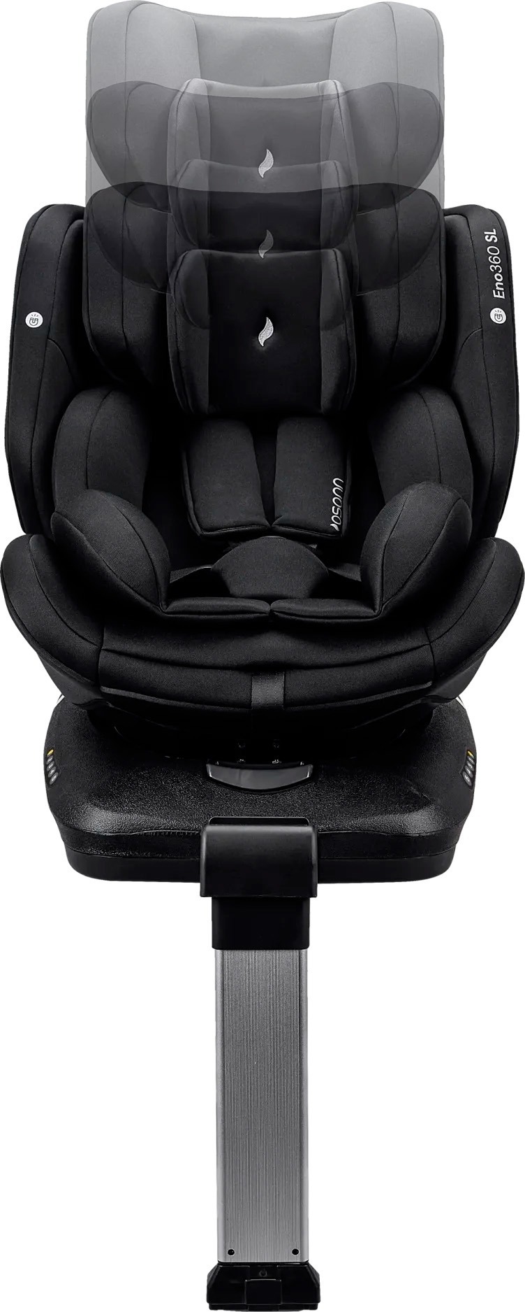 Автокресло Osann Eno360 SL i-Size All Black (ece108-292-243) фото 9