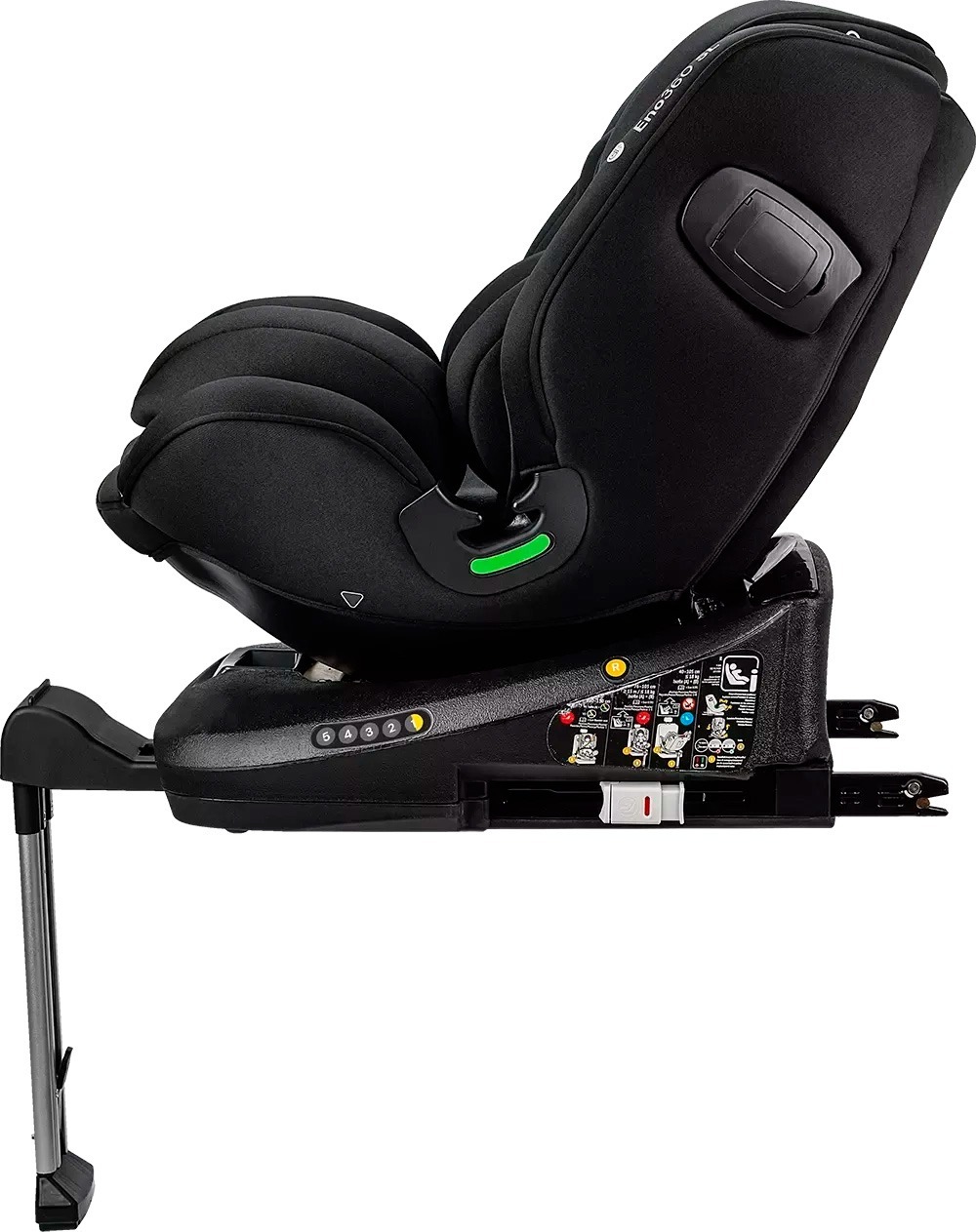 Автокресло Osann Eno360 SL i-Size All Black (ece108-292-243) фото 8