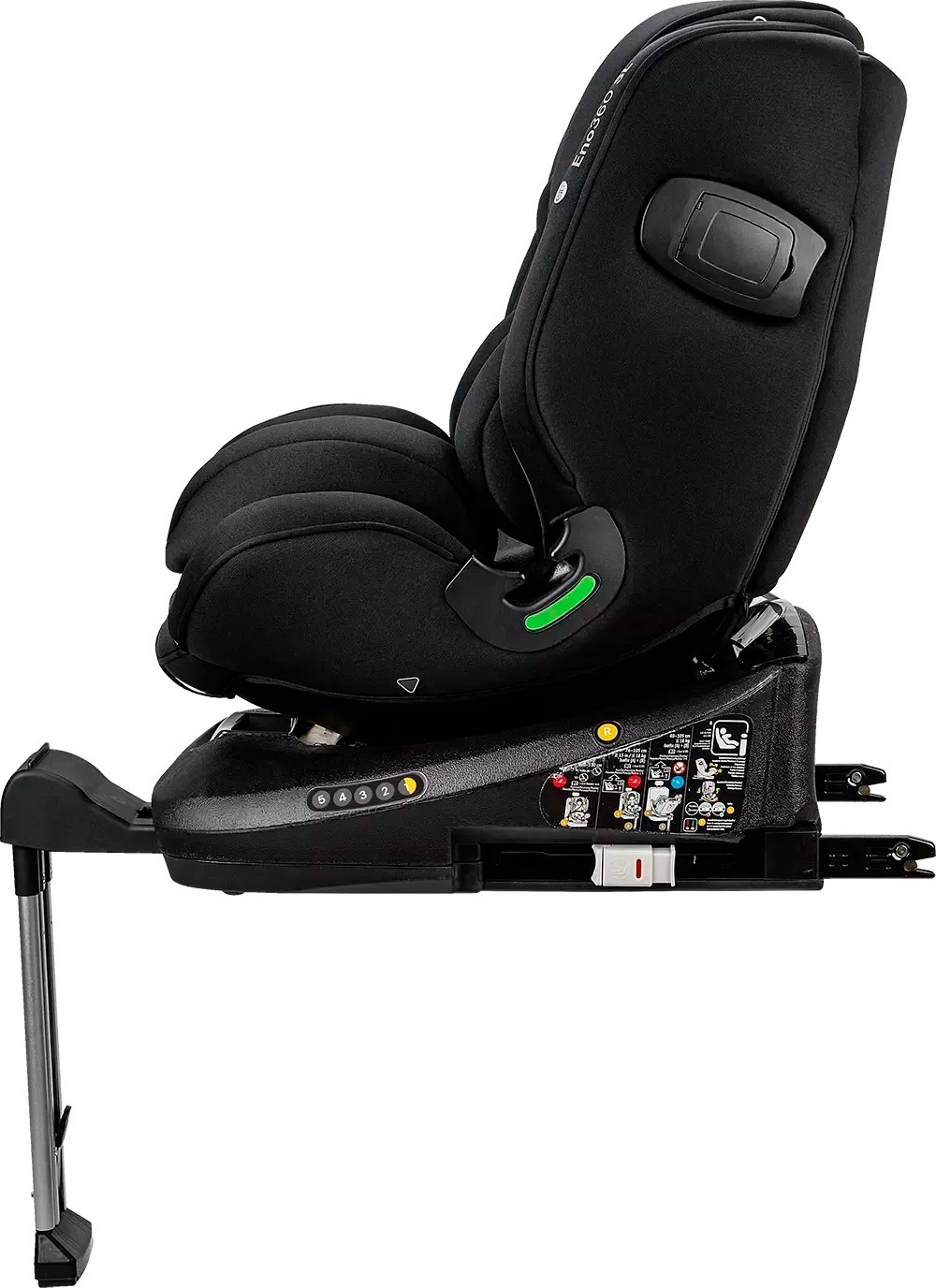 Автокресло Osann Eno360 SL i-Size All Black (ece108-292-243) фото 5