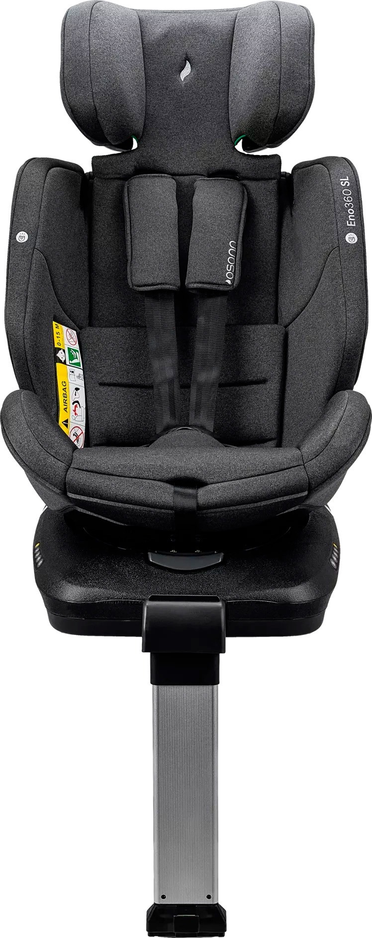 Автокресло Osann Eno360 SL i-Size Dark Grey Melange (ece108-292-279) фото 12