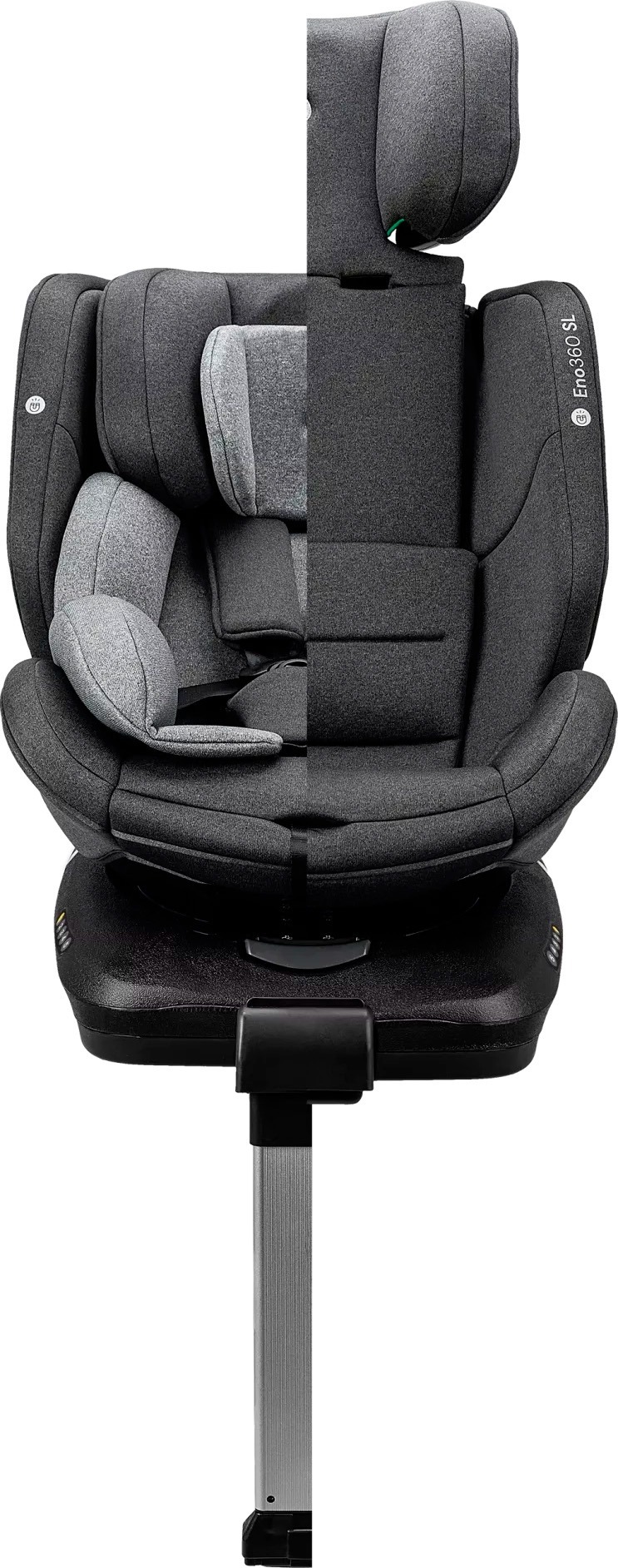 Автокресло Osann Eno360 SL i-Size Dark Grey Melange (ece108-292-279) фото 16