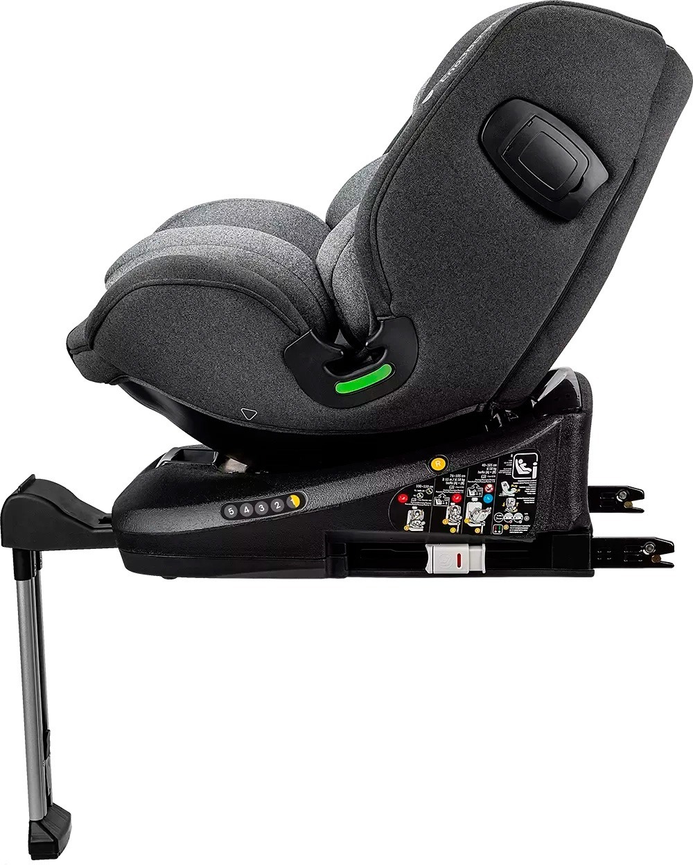 Автокресло Osann Eno360 SL i-Size Dark Grey Melange (ece108-292-279) фото 5