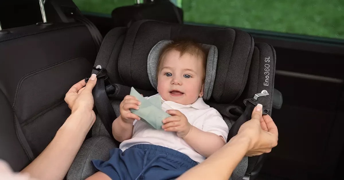 Автокресло Osann Eno360 SL i-Size Dark Grey Melange (ece108-292-279) фото 19