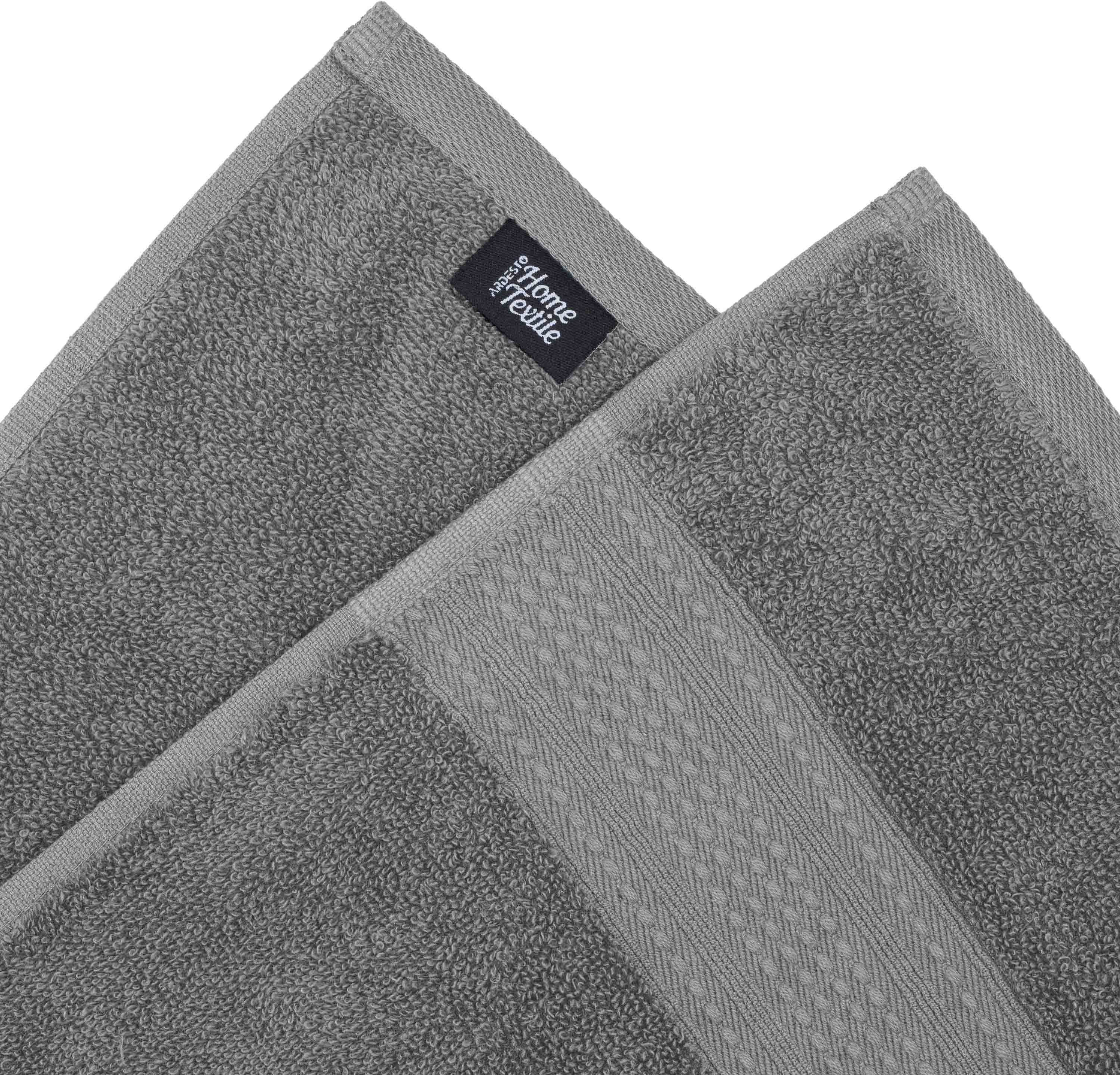 Полотенце махровое ARDESTO SuperSoft 70х140см, серый (ART2270SLP) фото 4