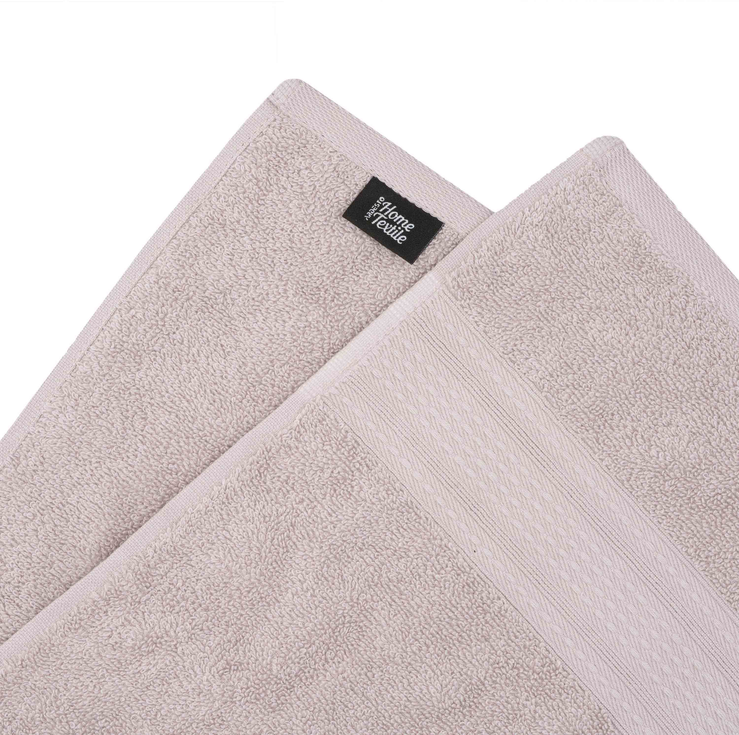 Рушник махровий ARDESTO SuperSoft 50х90см, бежевий (ART2250NSP)фото