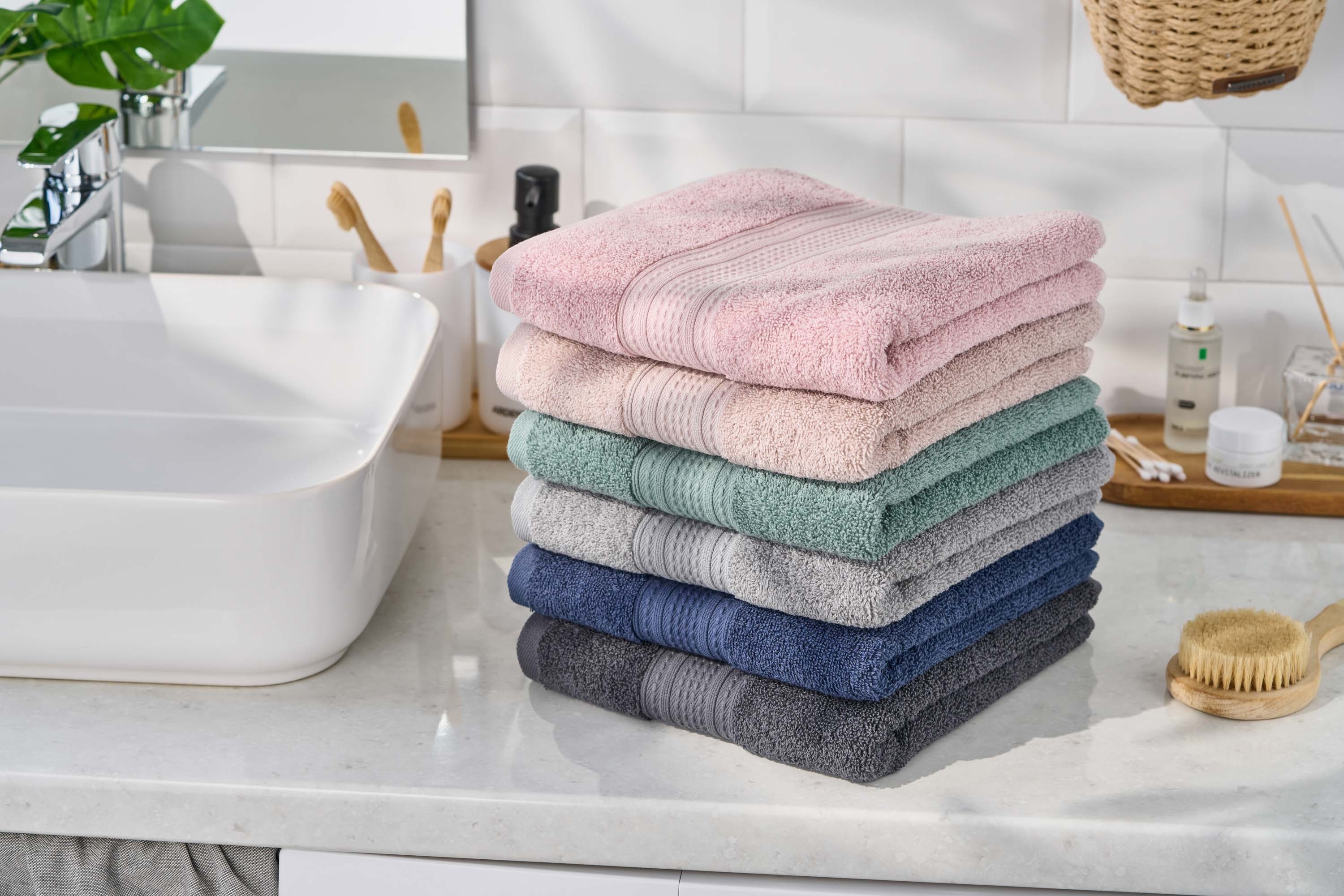 Рушник махровий ARDESTO SuperSoft 50х90см, бежевий (ART2250NSP)фото