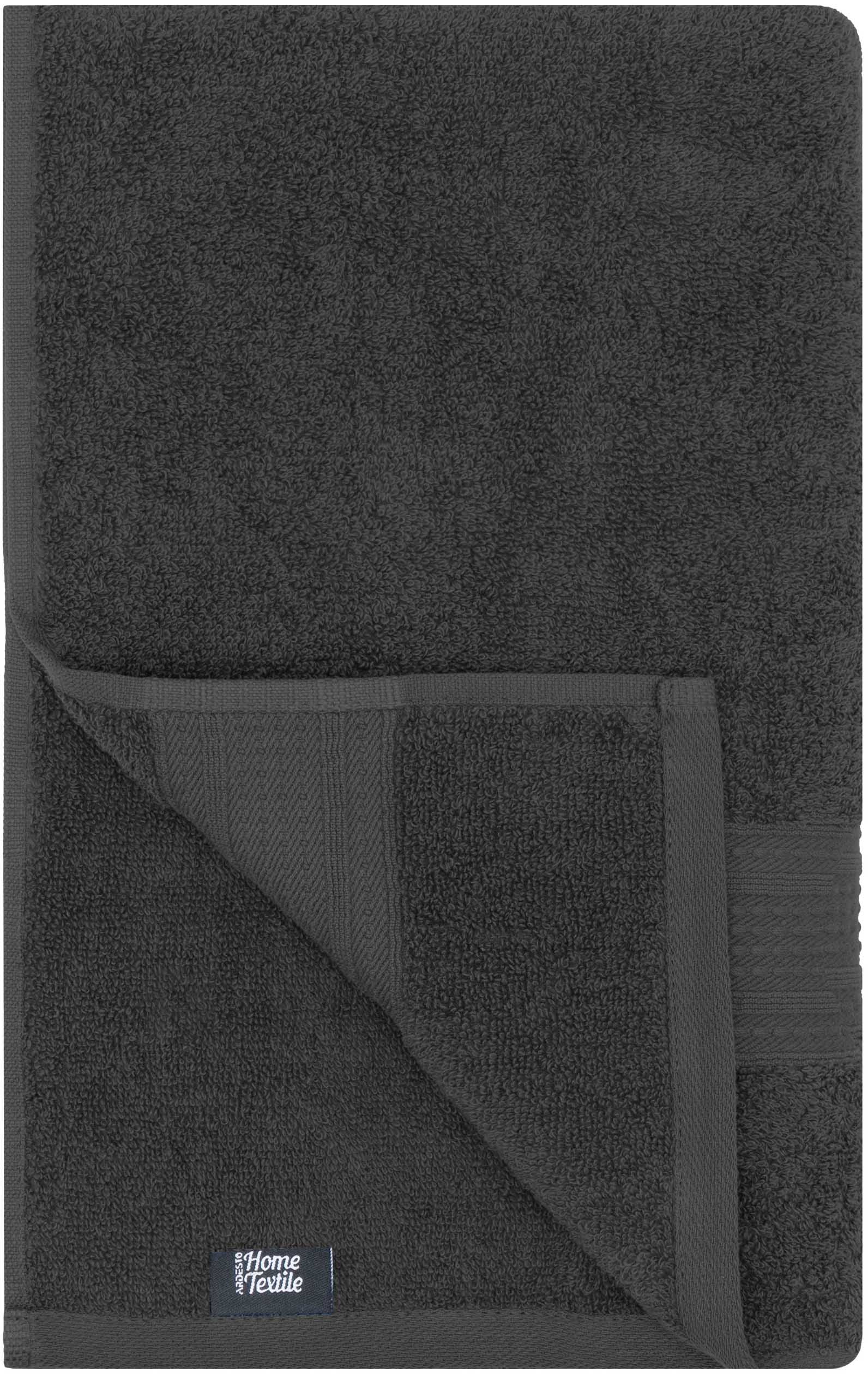 Полотенце махровое ARDESTO SuperSoft 70х140см, темный серый (ART2270MCP) фото 3