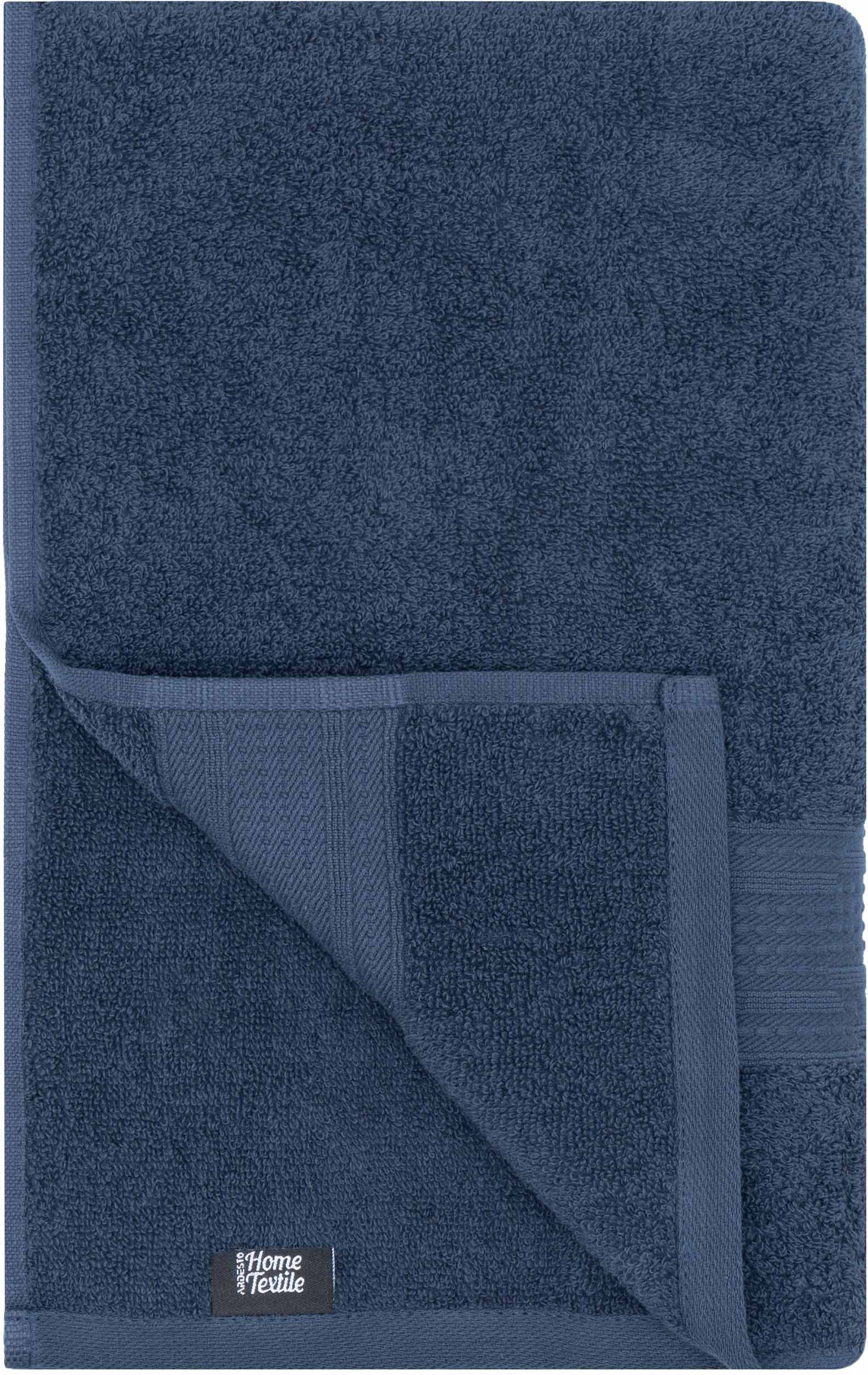 Рушник махровий ARDESTO SuperSoft 70х140см, синій (ART2270DBP)фото3