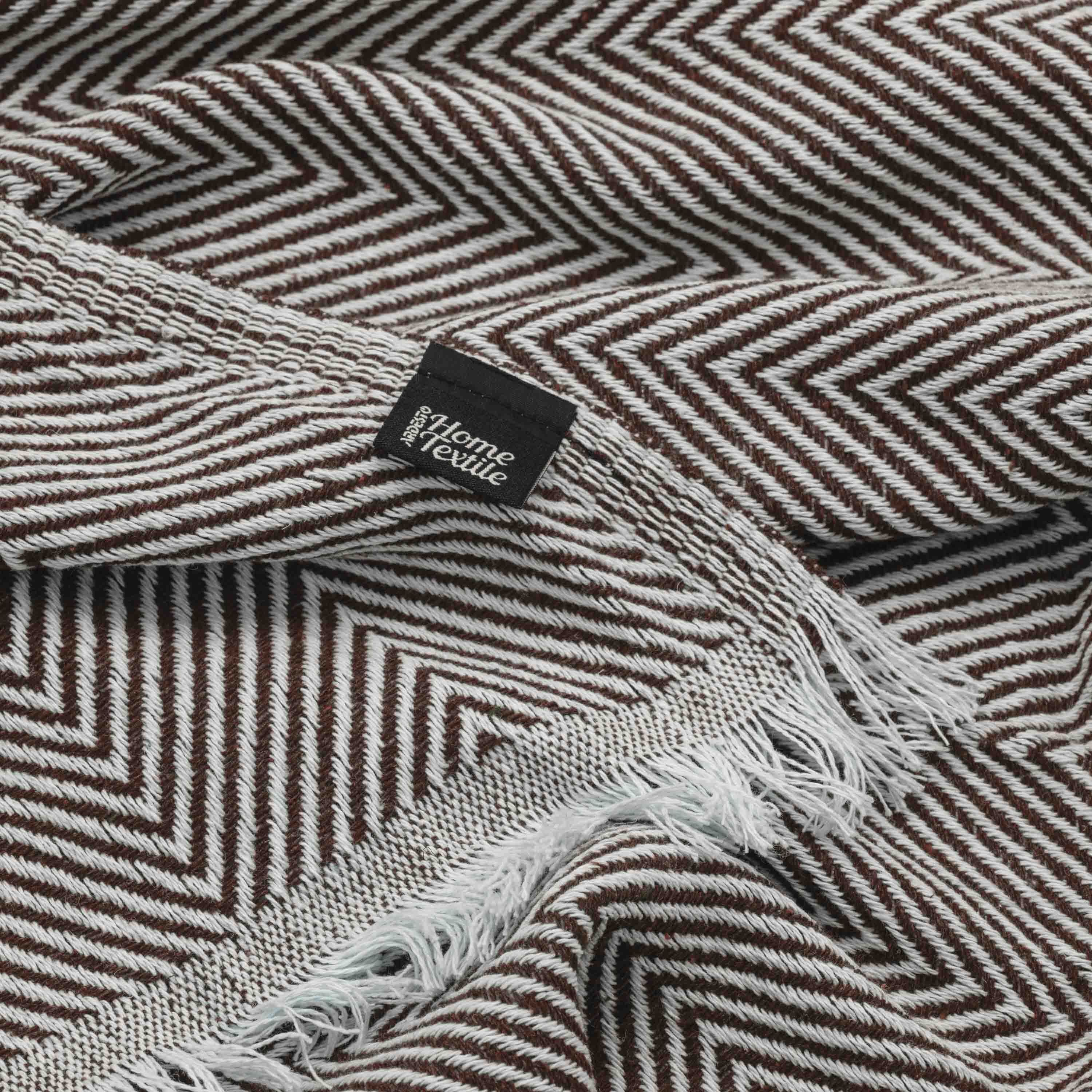 Плед ARDESTO Summer 190x220см, коричневий (ART0920SR)фото6