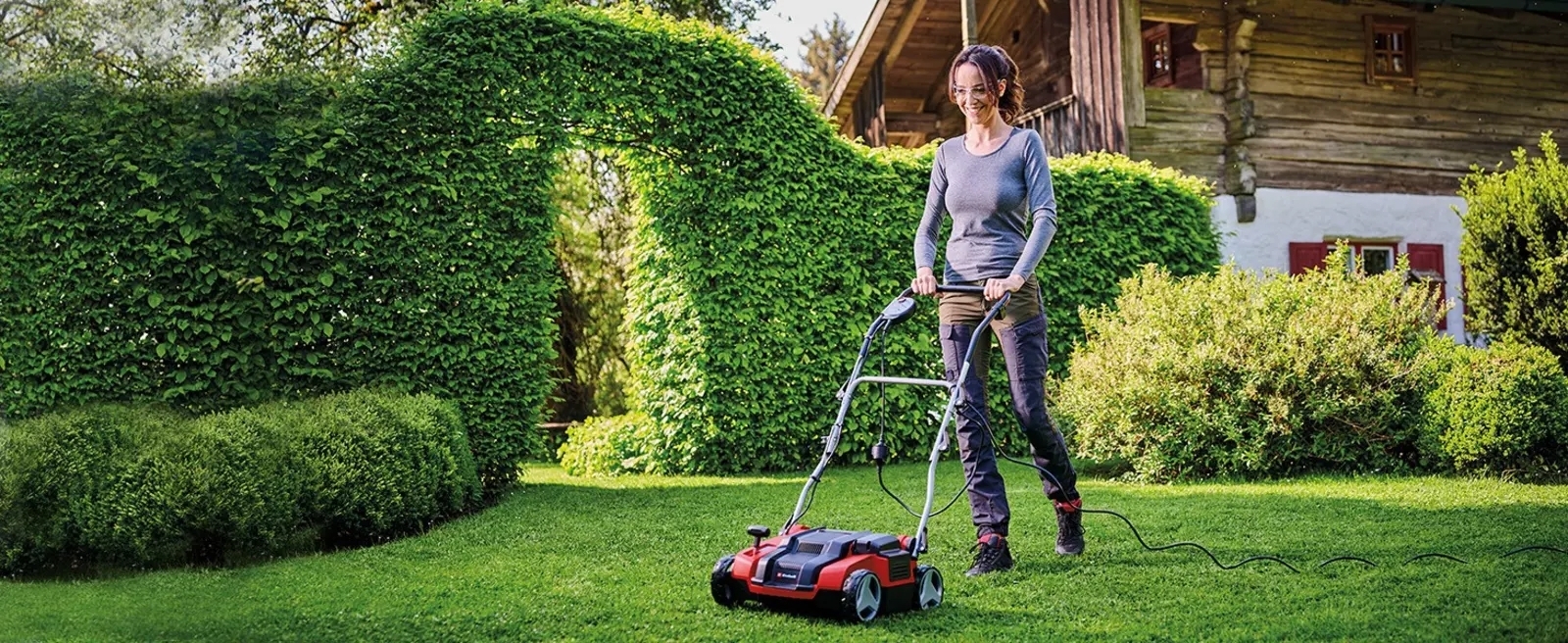 Аератор-скарифікатор електричний Einhell GE-SA 1435/1 1400Вт (3420690)фото