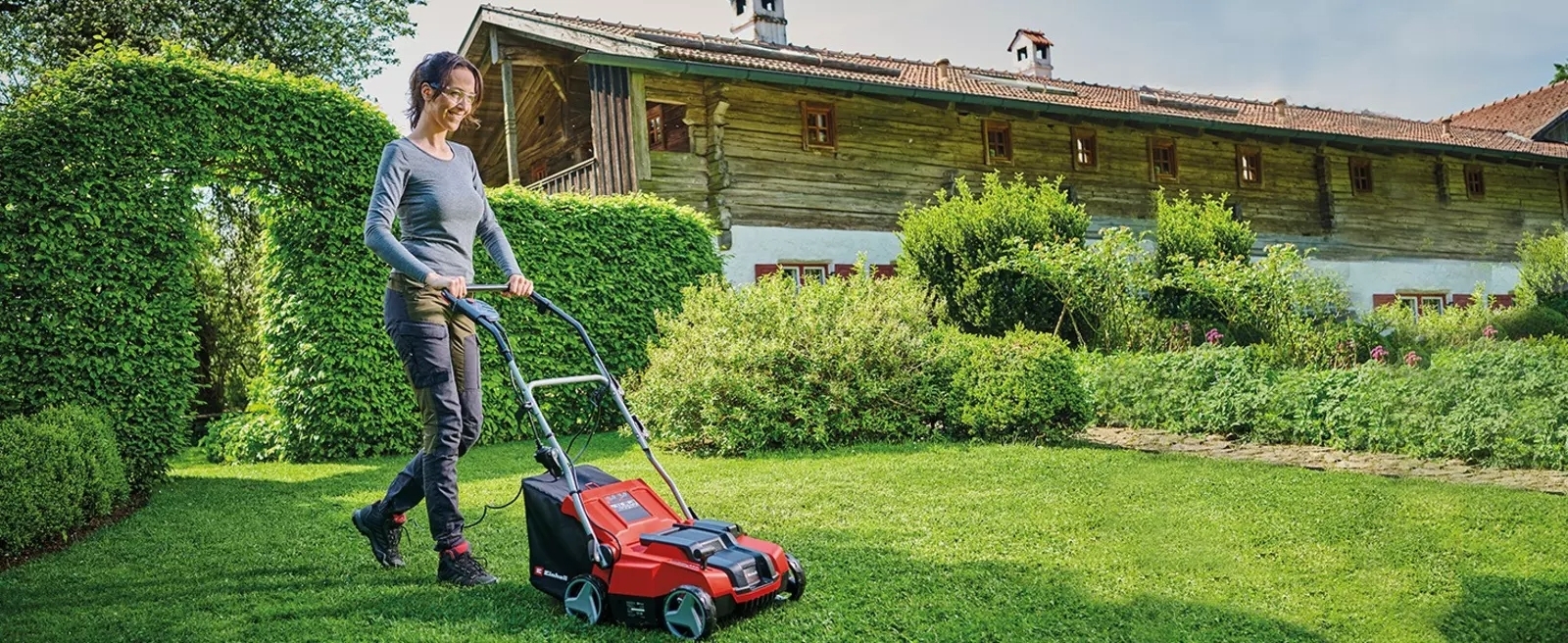Аератор-скарифікатор електричний Einhell GE-SA 1435/1 1400Вт (3420690)фото