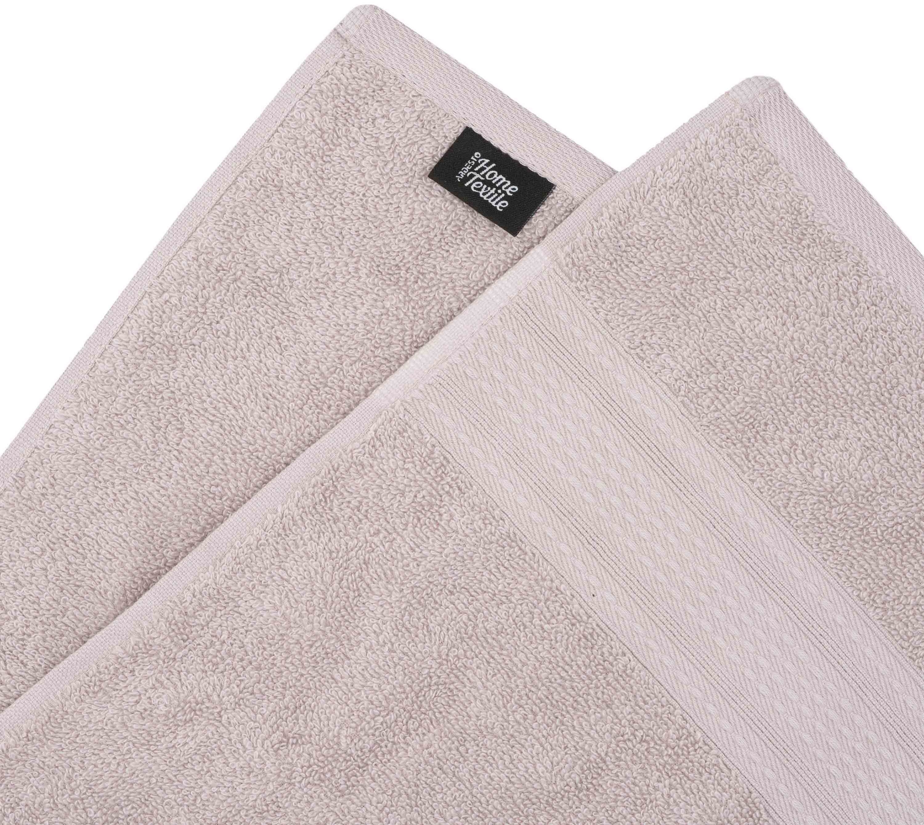 Полотенце махровое ARDESTO SuperSoft 70х140см, бежевый (ART2270NSP) фото 4